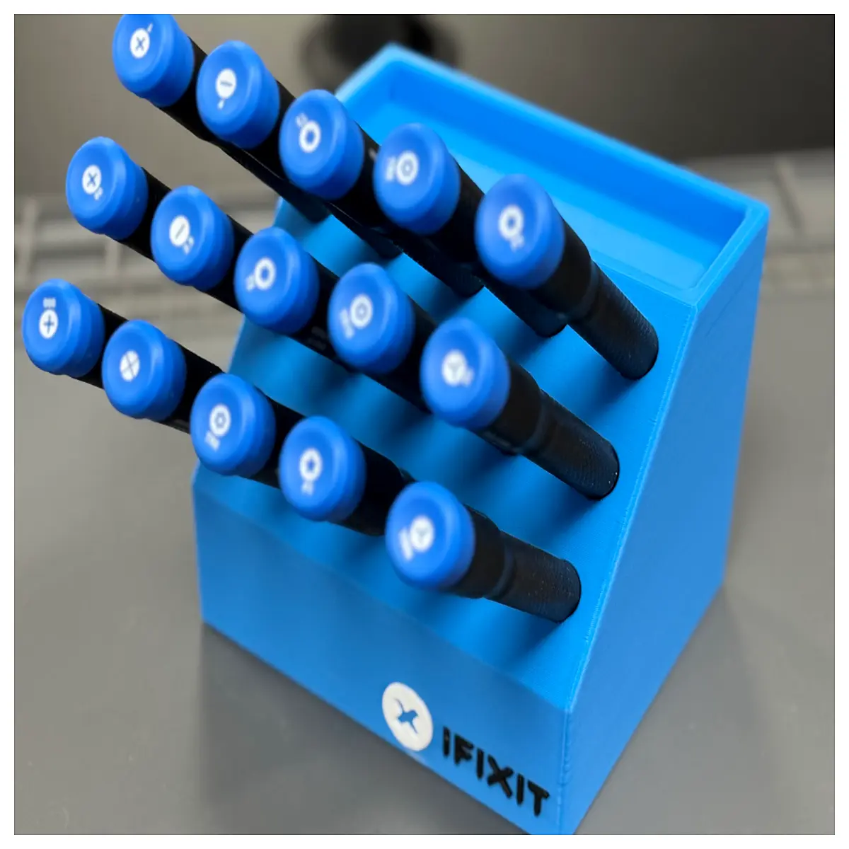 ifixit marlin magnetic screwdriver holder for electronics repair tools organizer rack