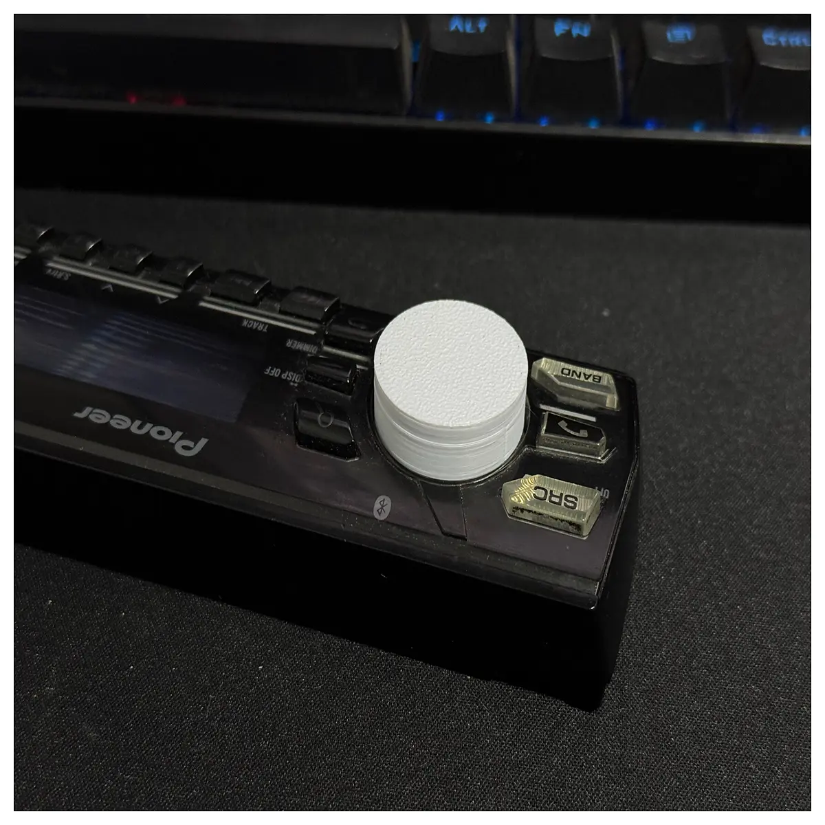 MVH 288BT Knob Control Panel Receiver Button Replacement Parts Audio Accessories
