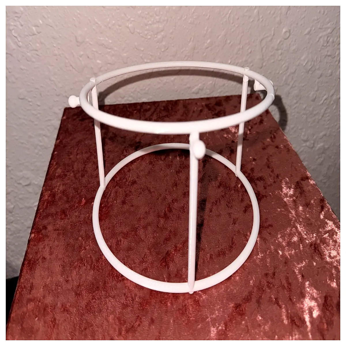 gold plastic tiara holder box for wedding bridal party favors crown organizer