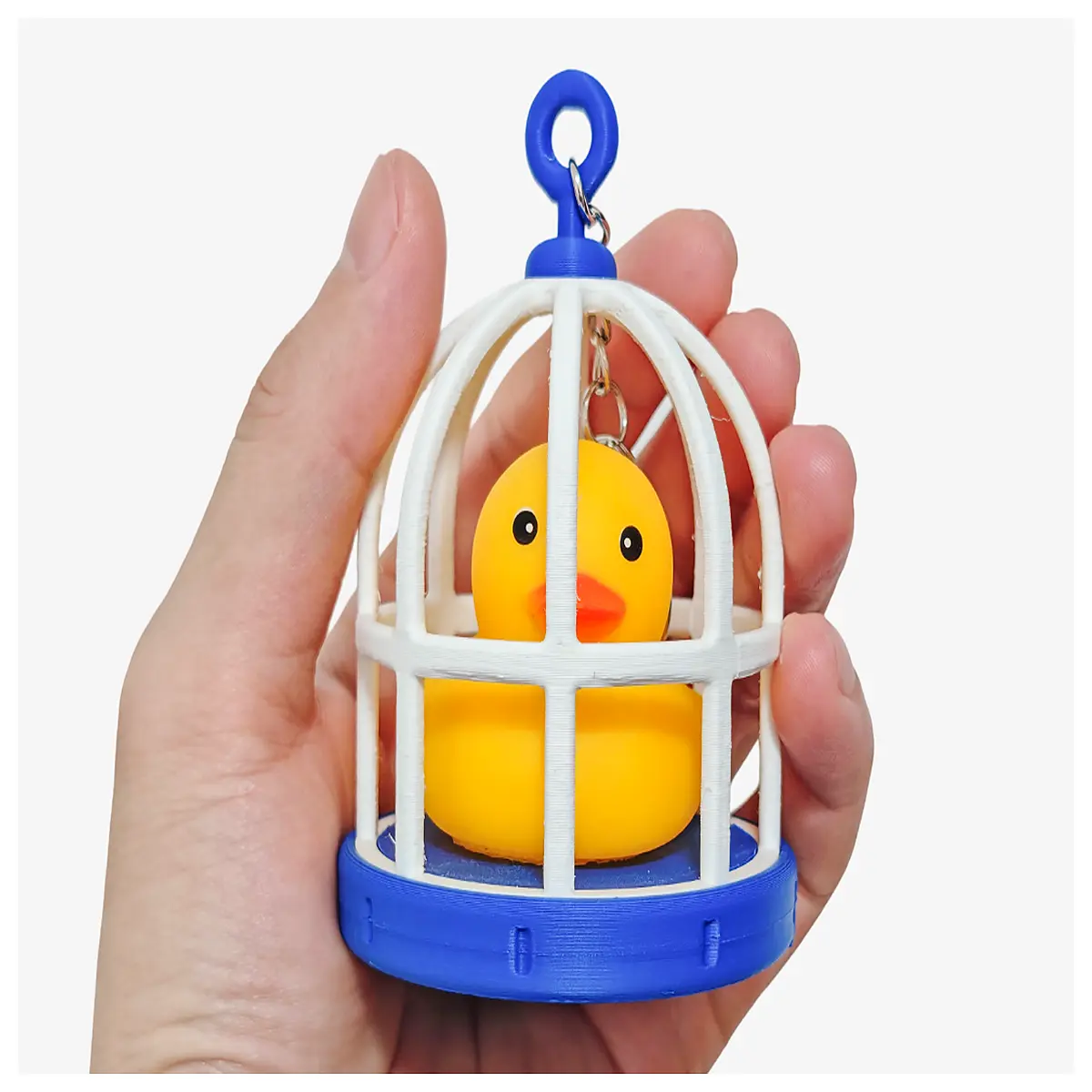 Little Yellow Duck Crib Baby Bed Sleep Safety Infant Bedding Swinging Bell Toy Comfort Sleep Baby Bed