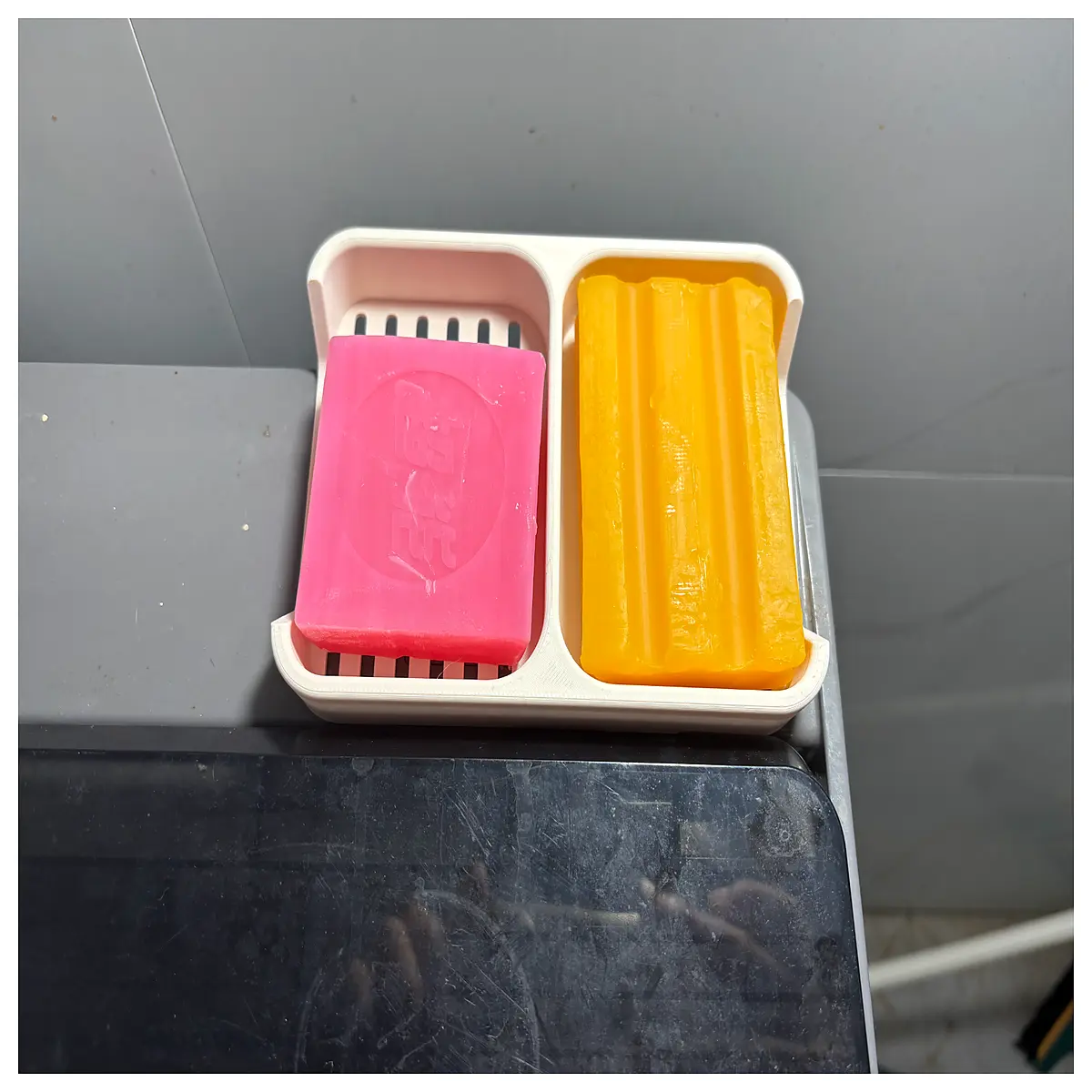 drainage soap dish no water accumulation single double holder bathroom organizer