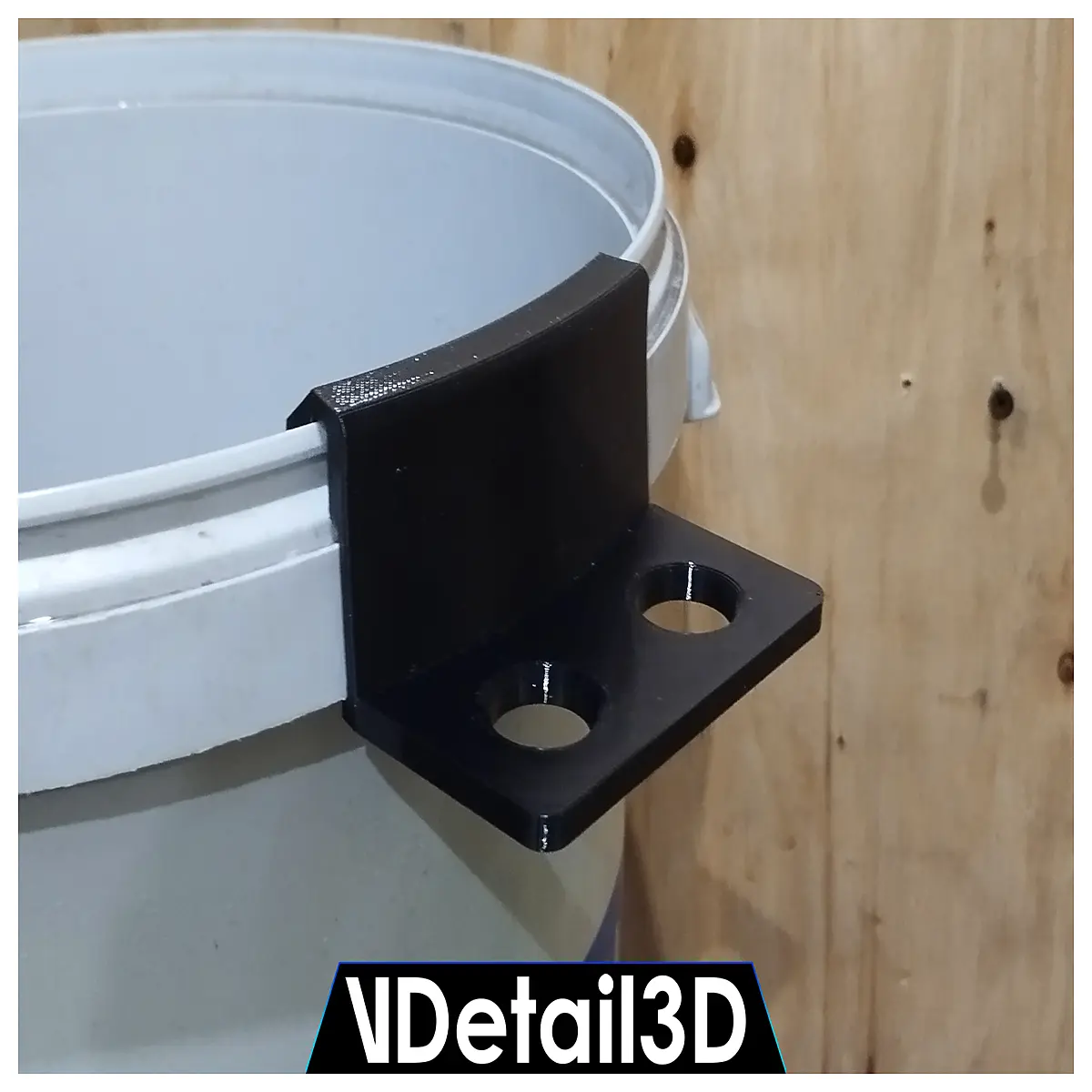 Construction Bucket Brush Holder Wall Mount Tool Rack Brush Support Construction Site Storage Shelf Building Accessories
