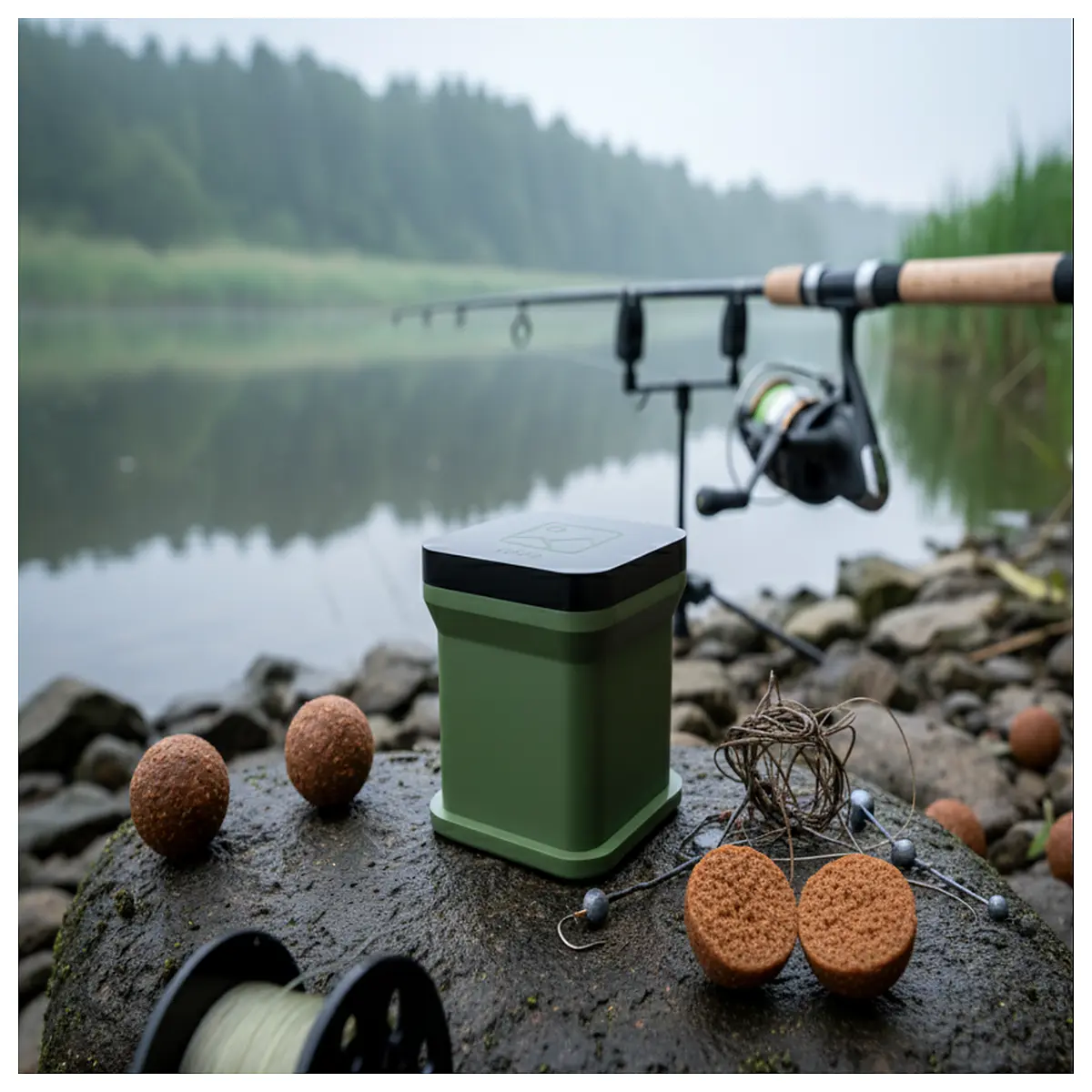 Round Bait Cutter Slice Tool for Fishing Bait 18mm Fishing Lure Cutter Accessory Bait Handling Tool