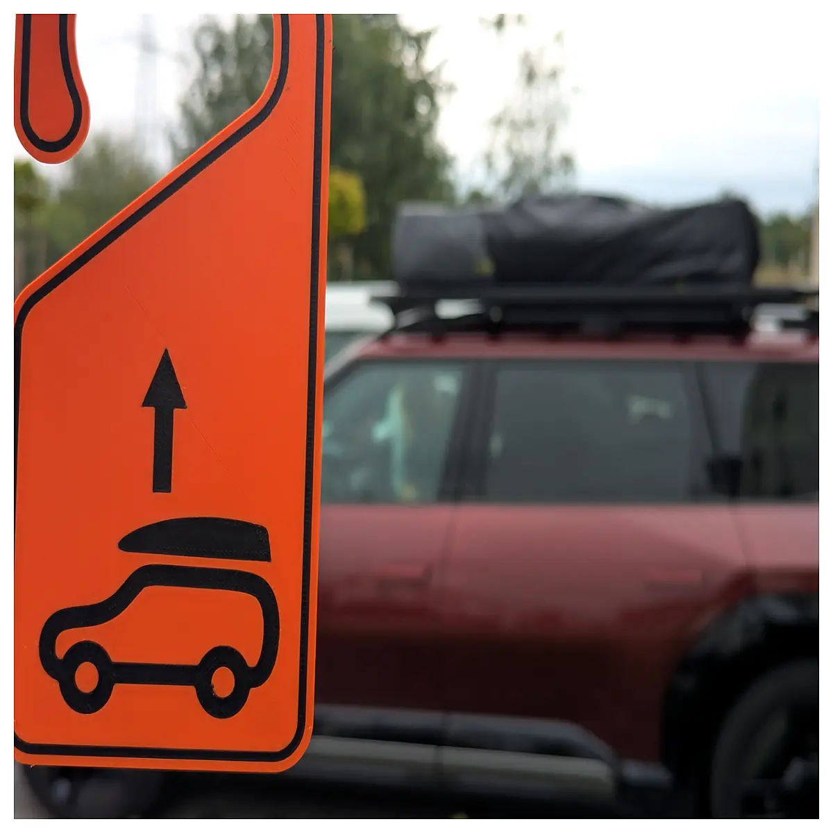 Roof Box Car Roof Rack Tent Accessories Outdoor Storage Box Vehicle Mount Camping Gear Vehicle Parts