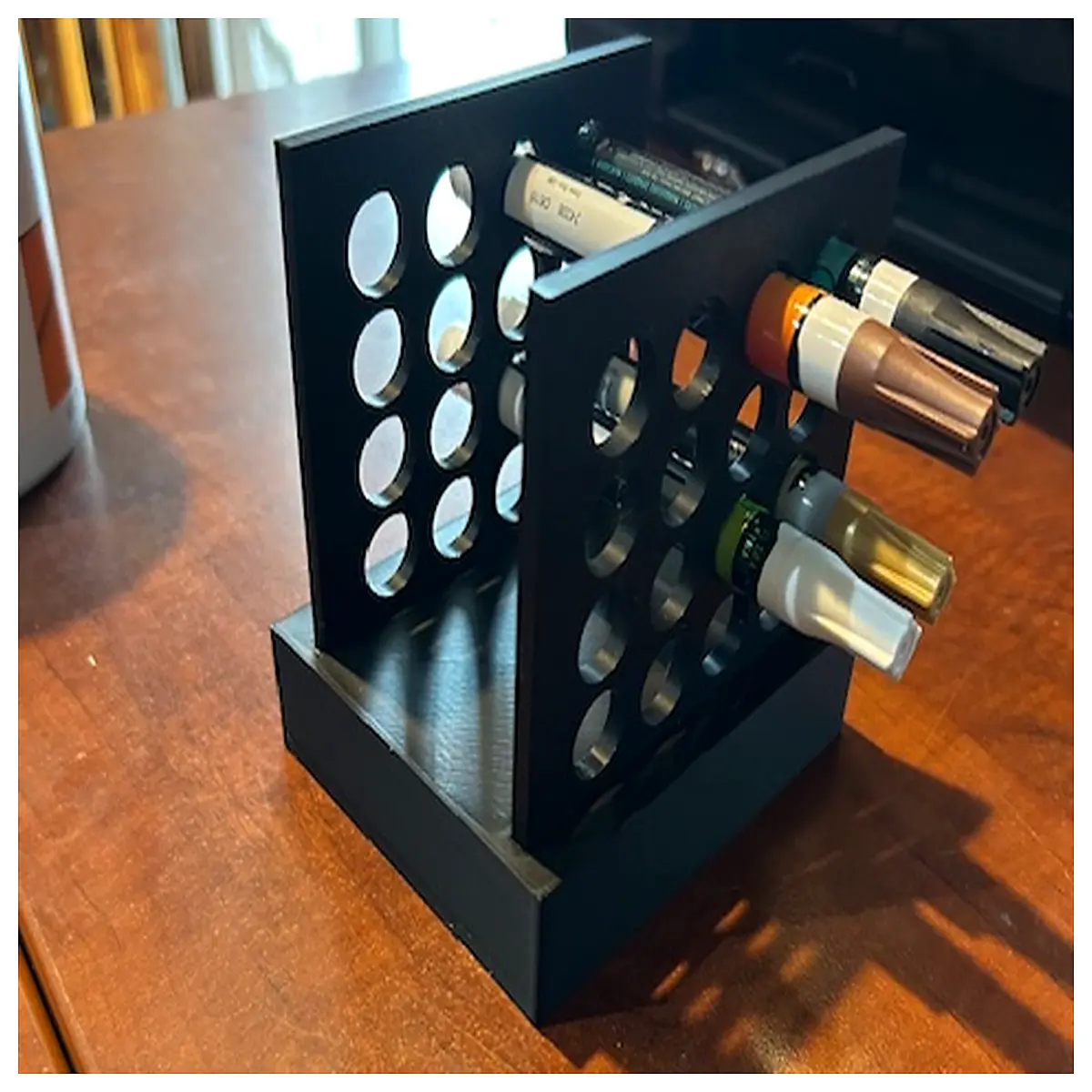 paint marker holder for posca pens acrylic paint pen organizer desk caddy art supply storage rack