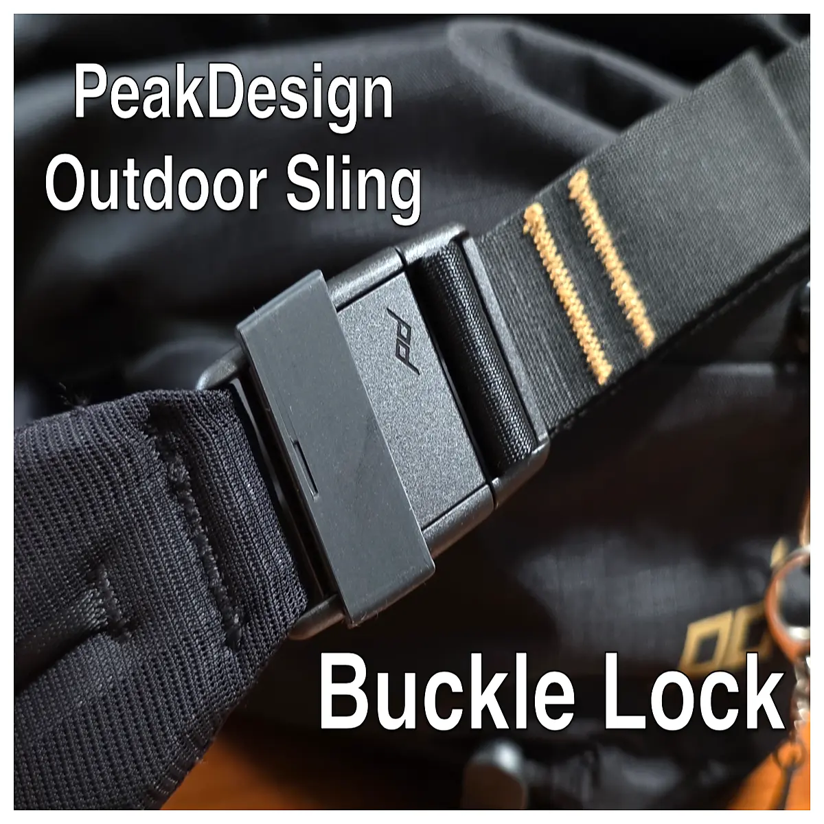 peak design shoulder bag buckle lock camera strap security clip anti theft gear attachment outdoor photography equipment fastener