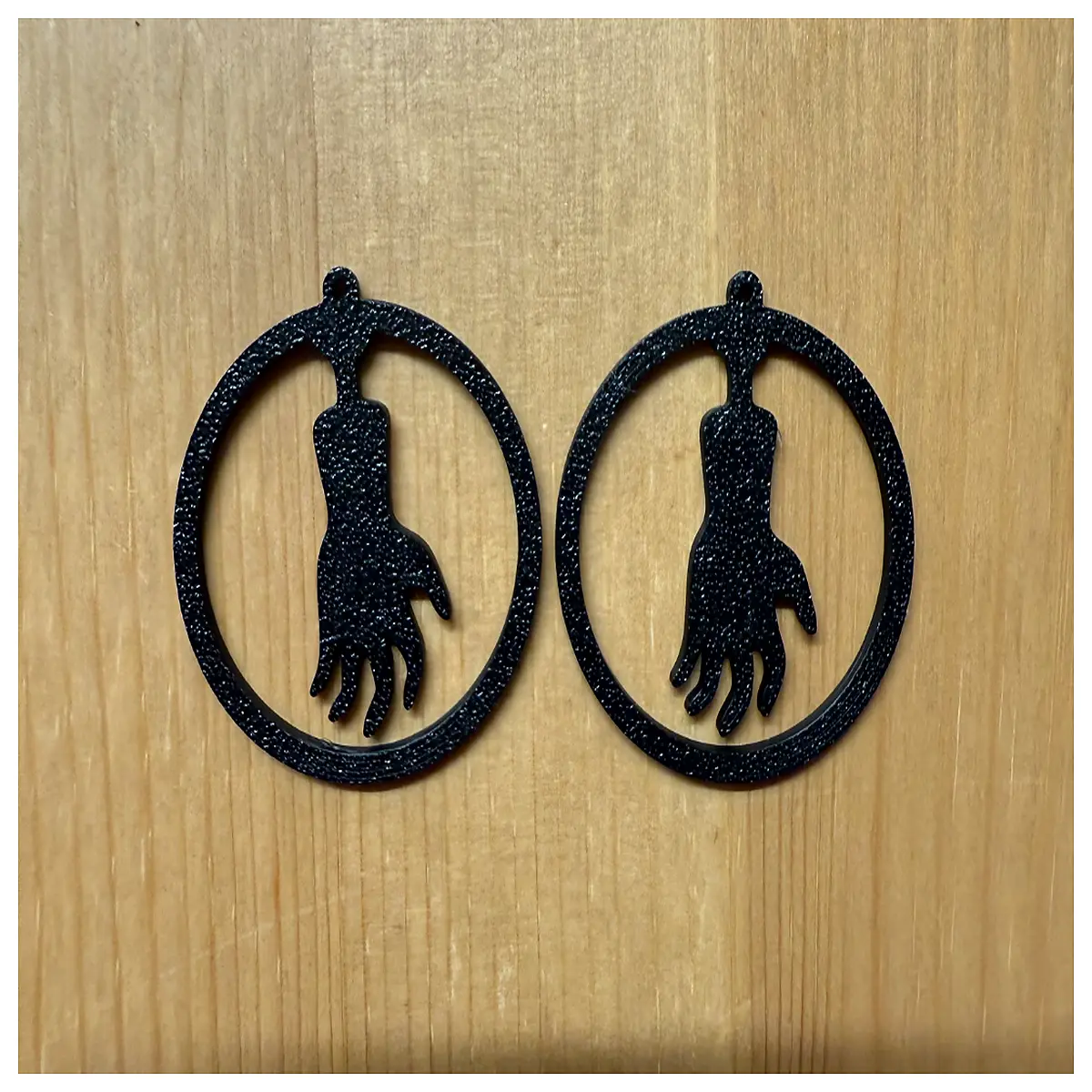Halloween Earrings Women Gothic Black Demon Wings Festival Decoration Party Jewelry Ghost Skull Elegant Trendy