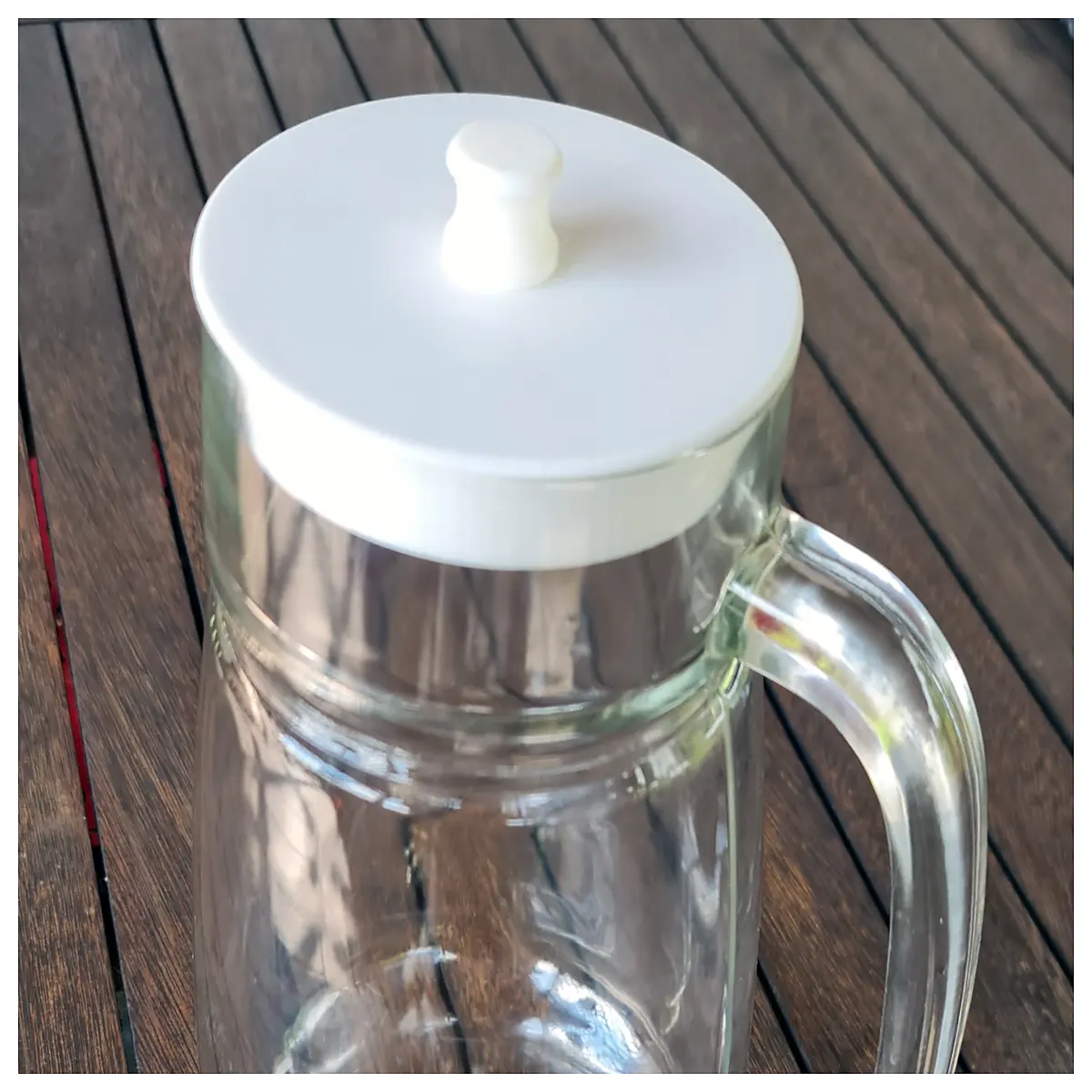 Glass Water Bottle Lid 92mm Replacement Seal Ring Kitchen Water Pot Lid Accessory Leakproof Replacement Cap