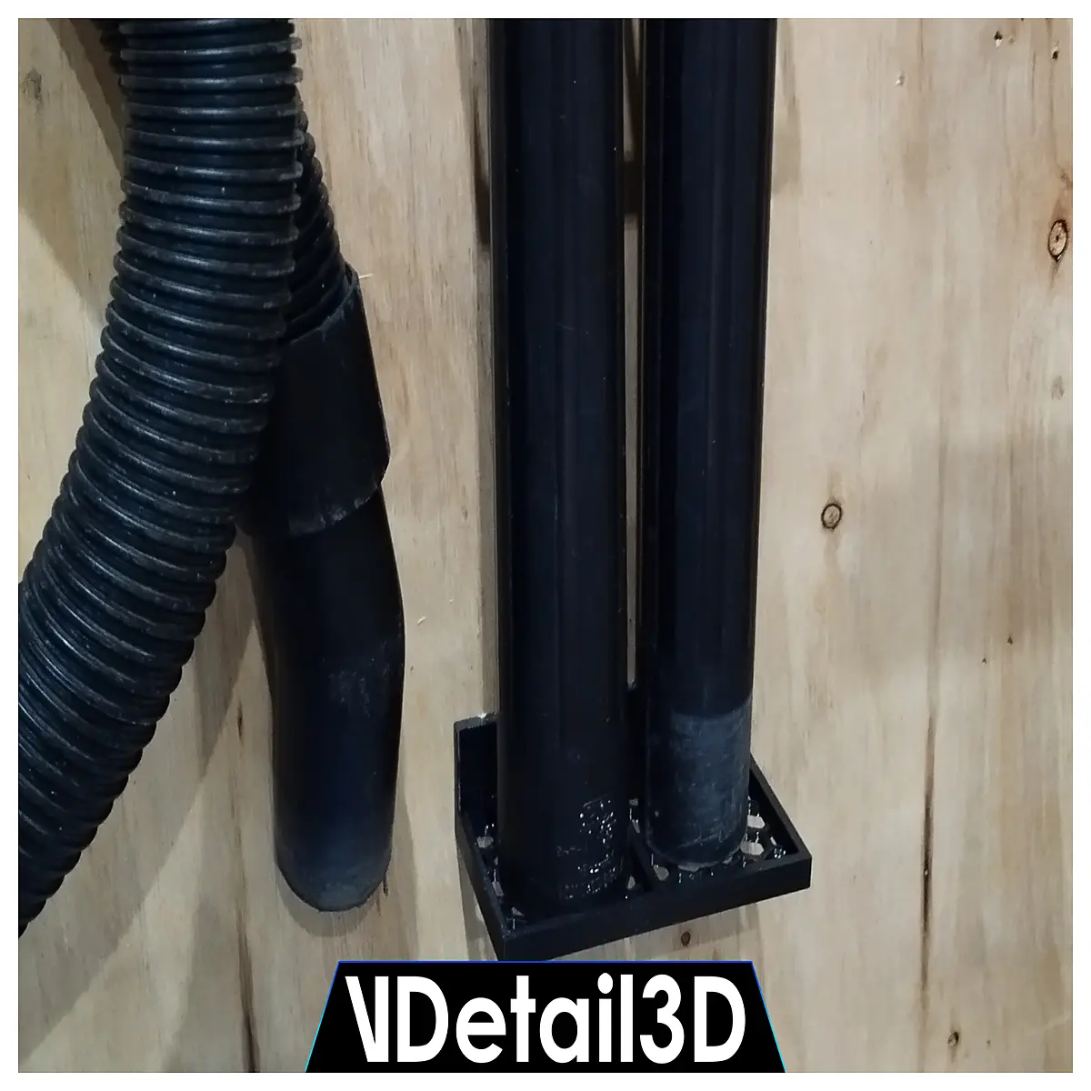 wall mounted vacuum hose holder organizer clip for shop vac canister cord storage duty