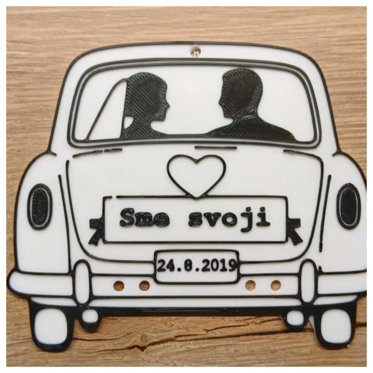 wedding car decoration money holder gift card envelope bride groom photo prop
