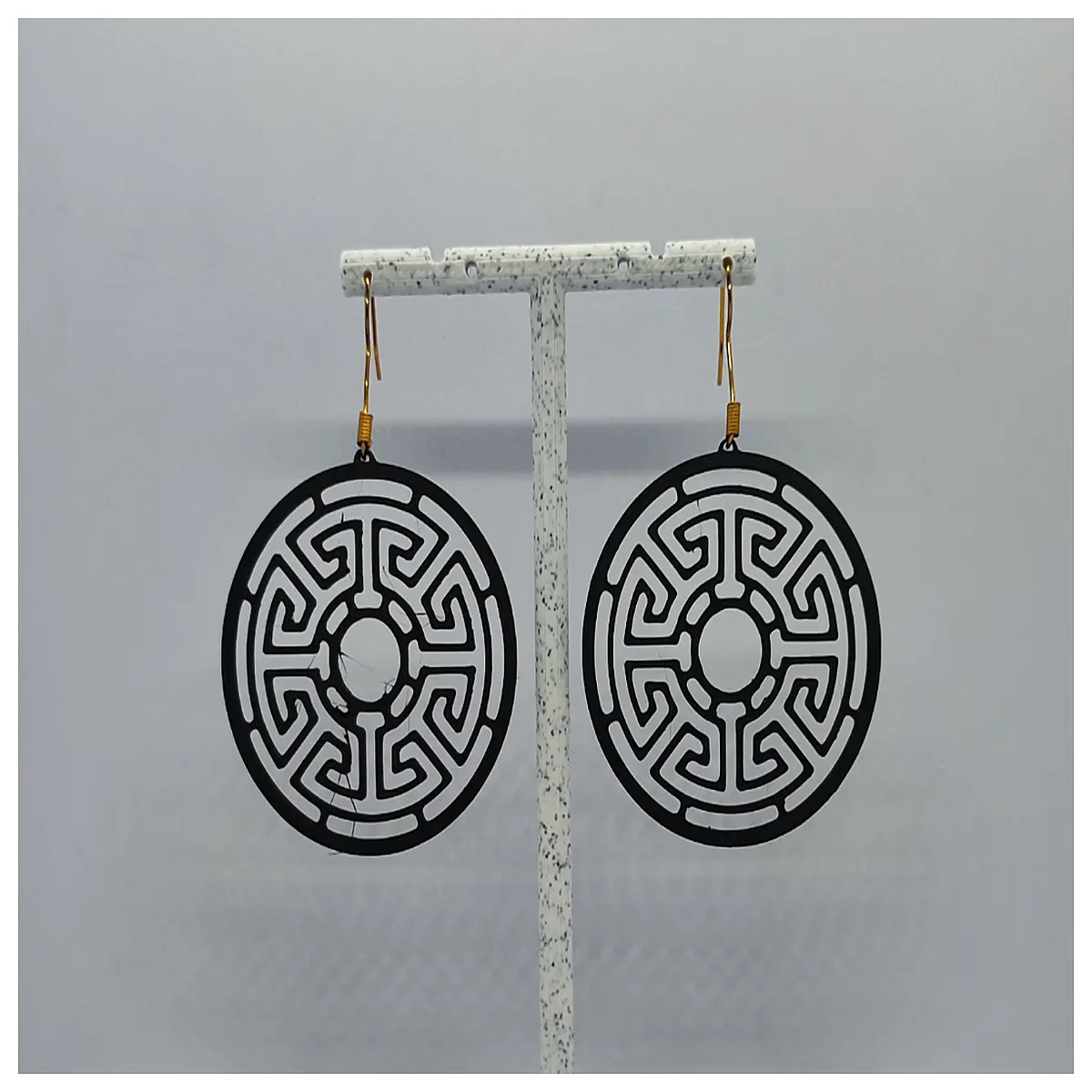 Corrugated Earring Women s Greek Style Tattoo Earring Minimalist Elegant Earring Jewelry Accessories Trend