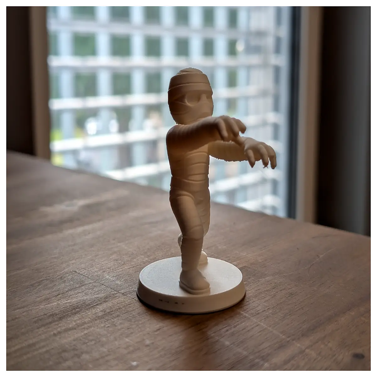 Q Version Mummy Mini Halloween Statue Toy Model Anime Decoration Easter Gift Character Model