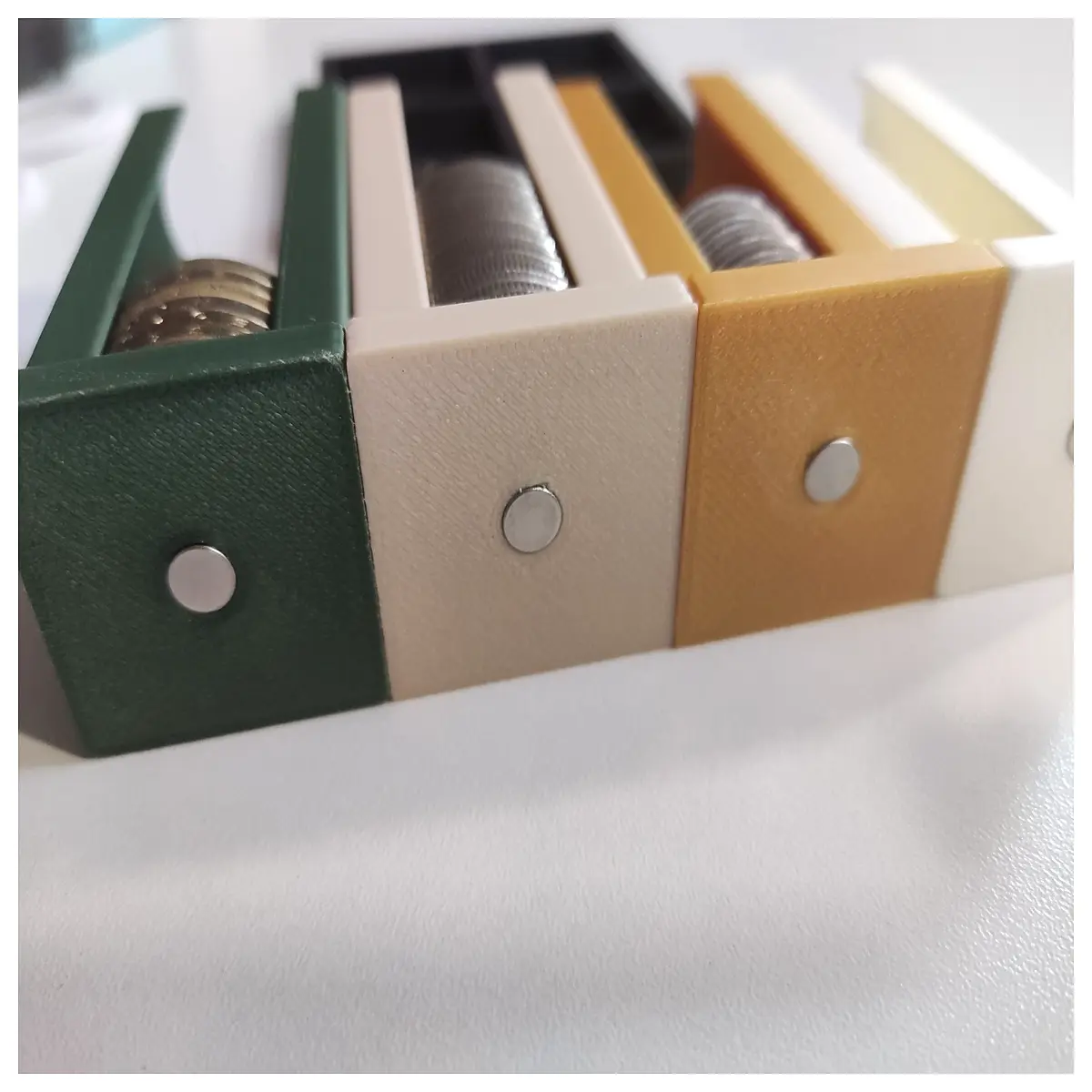 Coin Storage Box New Taiwan Dollar Wallet Organizer Cash Holder Coin Collection Box Currency Case Money Compartment Coin Accessory