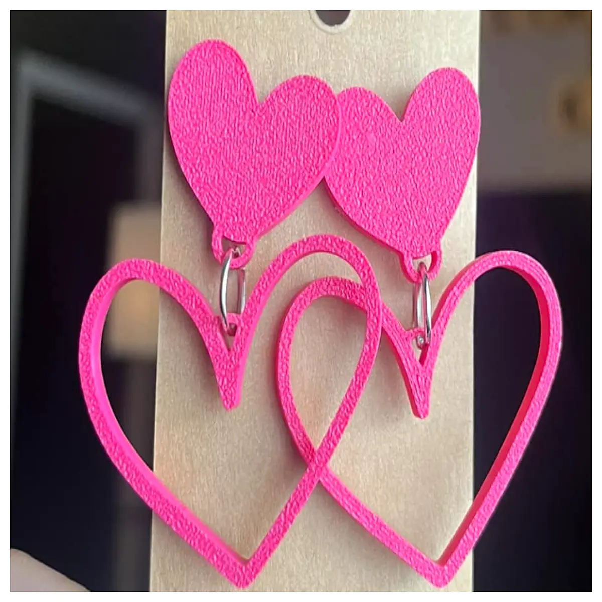Earrings Women s Valentine s Gift Pendant Romantic Accessories Love Anniversary Gift