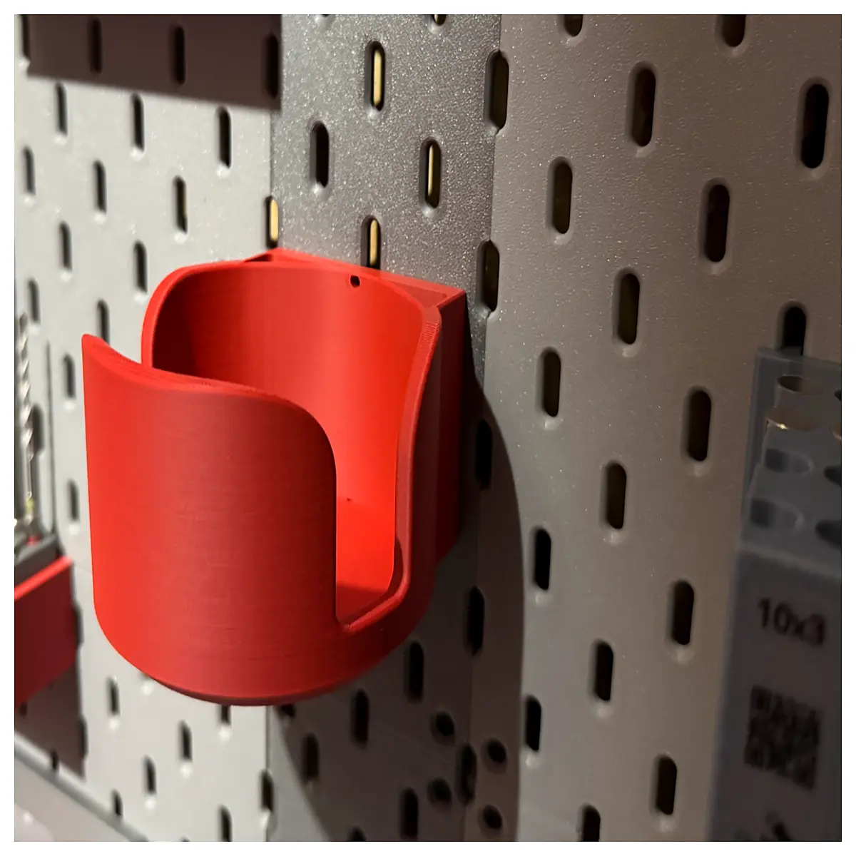 skadis pegboard cup holder for hot drinks sturdy wall mounted mug organizer kitchen coffee station accessory