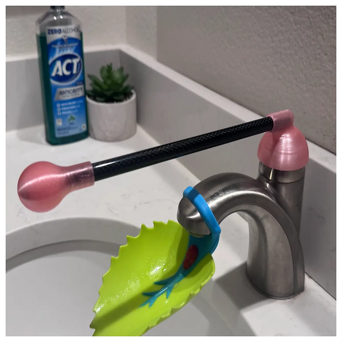 long handle faucet extender for kids elderly disabled arthritis grip adapter