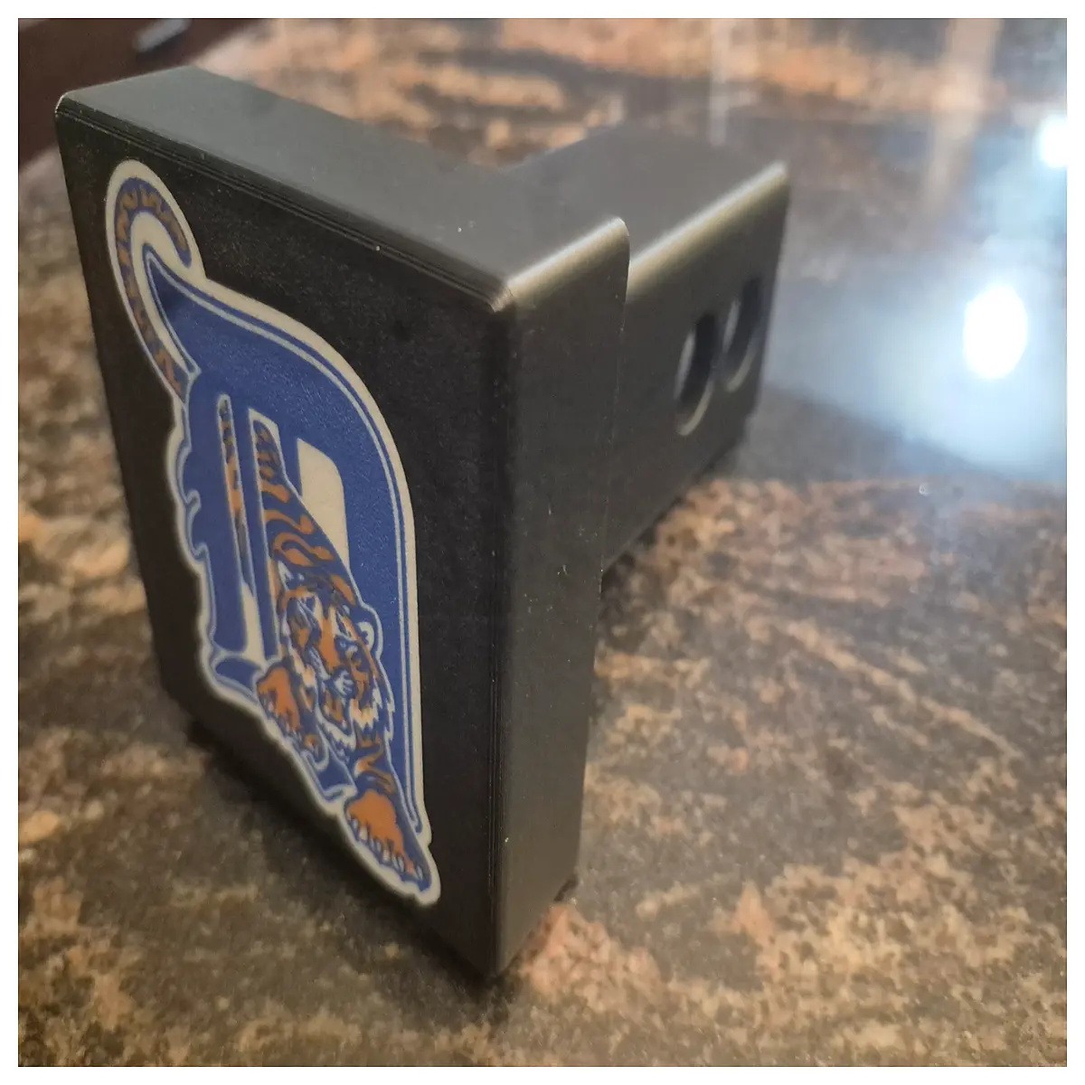 Detroit Lions Old D Tiger Trailer Hooks Car Parts Trailer Accessories Automotive Attachments Trailer Hooks Vehicle Components