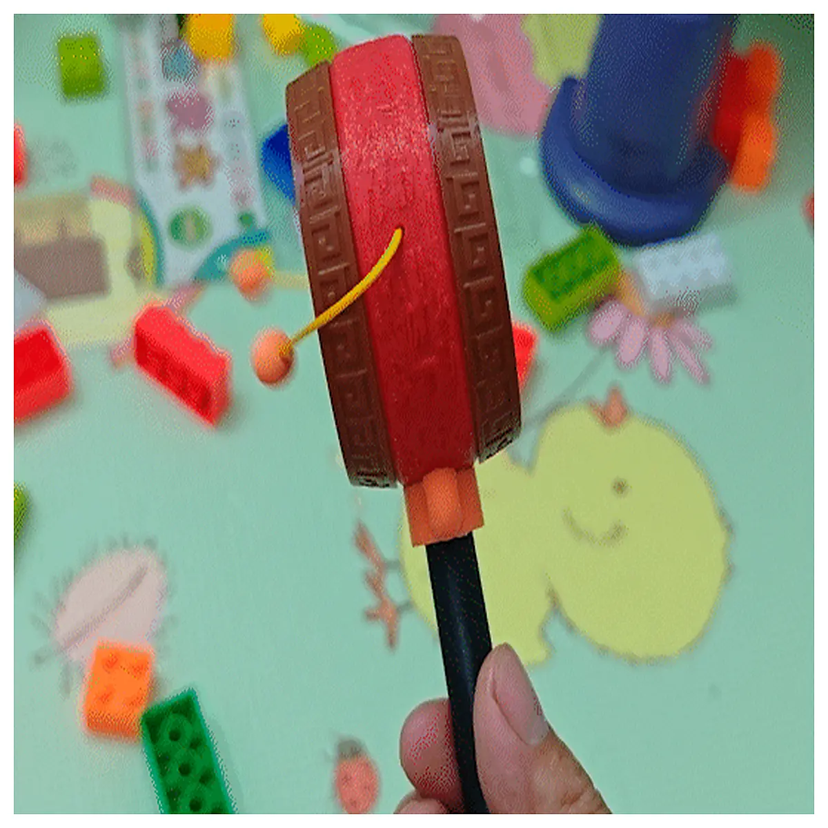 detachable rattle drum loud baby toy for newborns infant sensory development milestone gift
