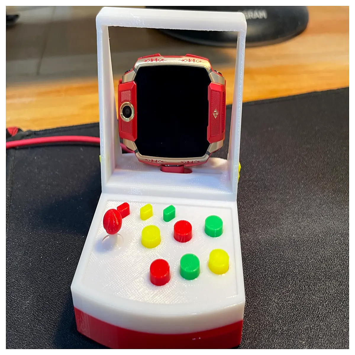 Retro Game Console Z11 Charging Base Stress Relief Joystick Toy Movable Buttons Print Edition No Accessories Needed