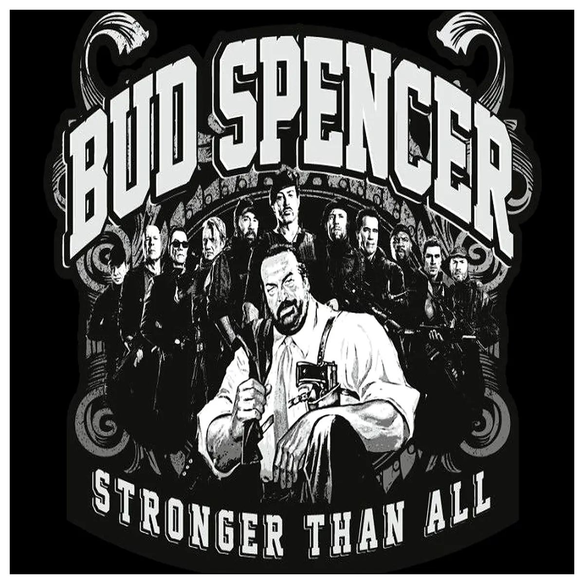 Bud Spencer Billboard Signage Outdoor Advertising Display Promotional s Event Decor
