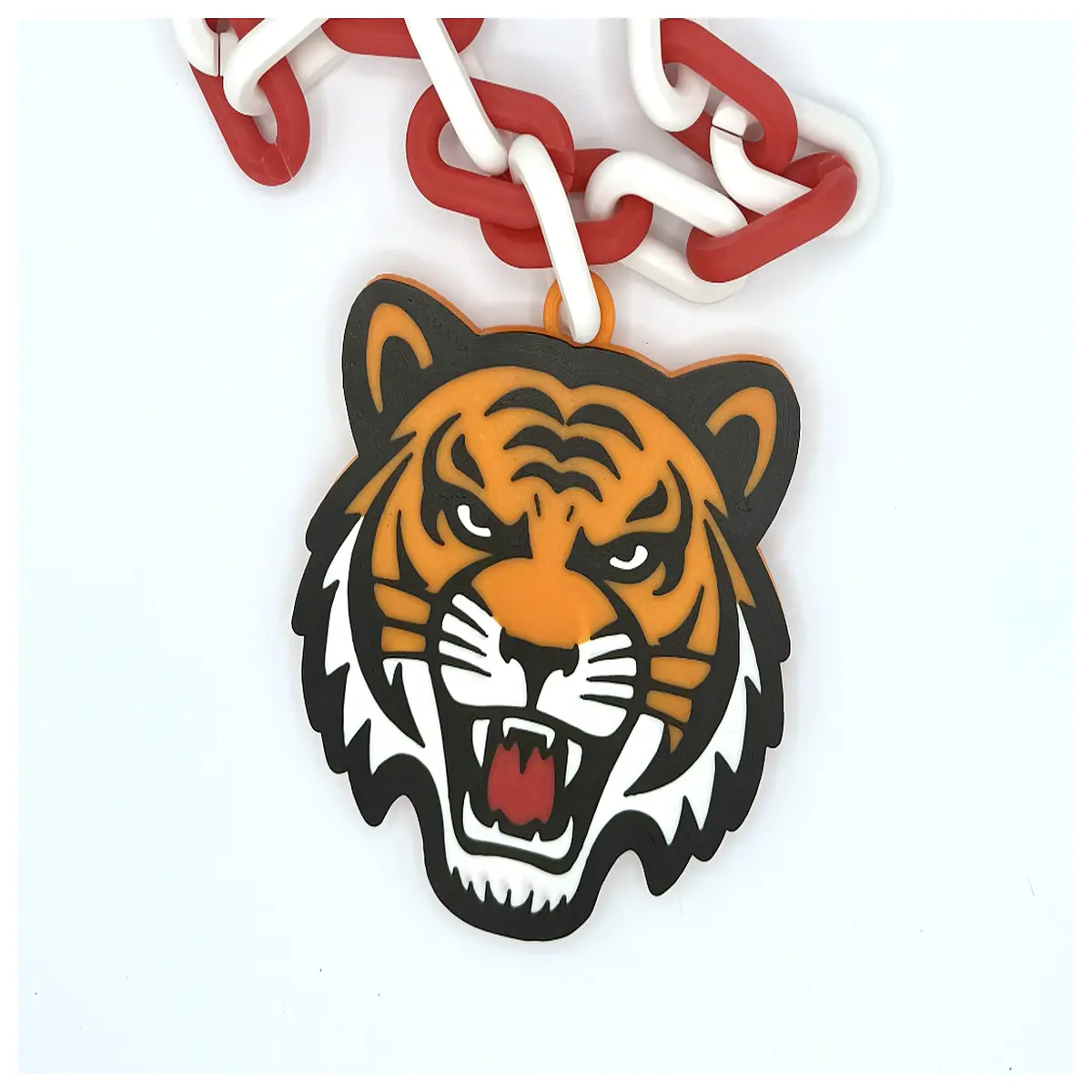 Tiger Cheer Chain Team Flag Hand Party Decoration Event Accessory Festival Gift Bracelet Component