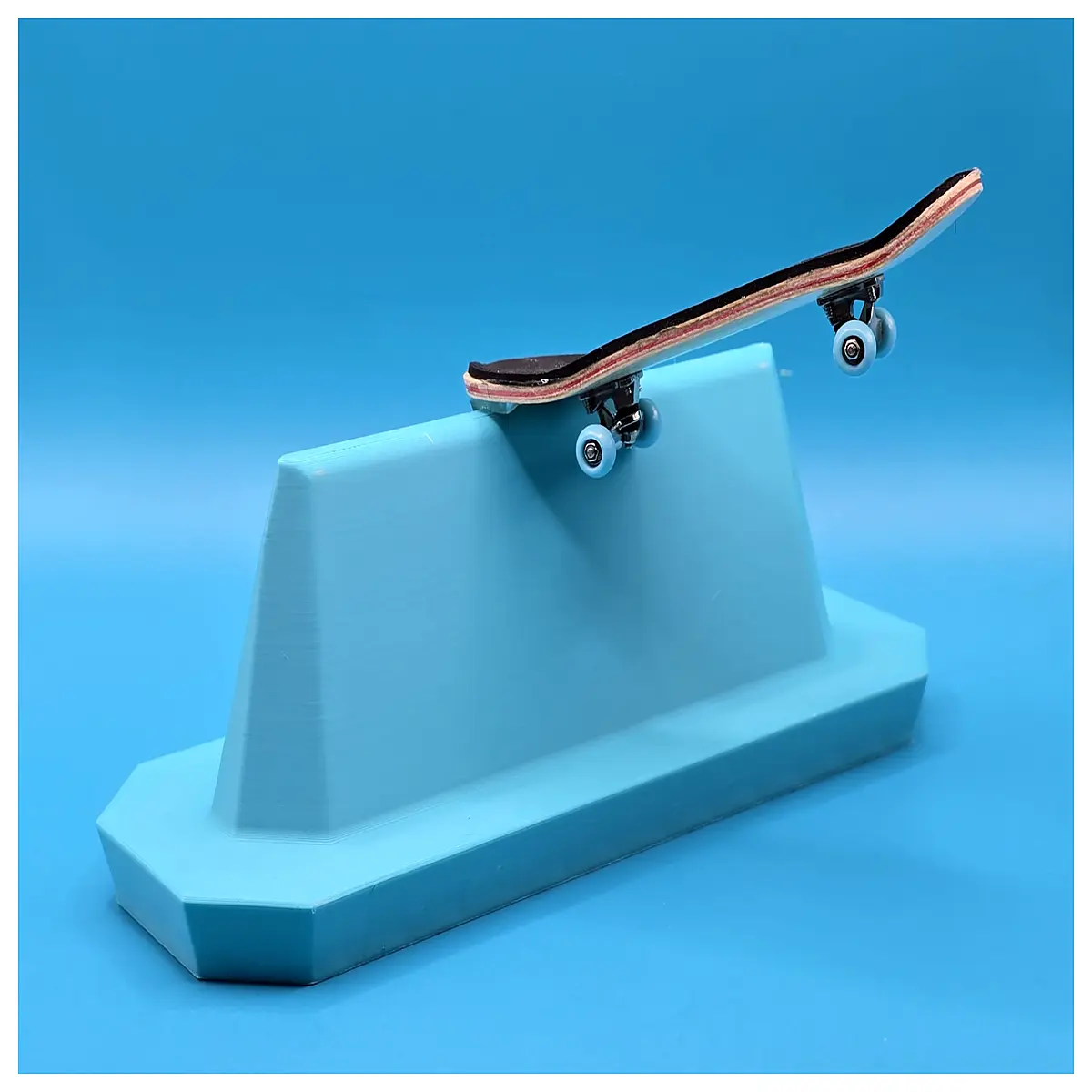Fingerboard Polishing Ramp Accessory Obstacle Training Slide Park Skateboard Tricks Rolling Board Parts