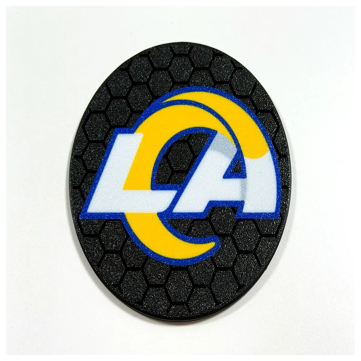 Los Angeles Rams Hexagon Coasters Los Angeles Rams Collectibles Car Mats Desk Decor