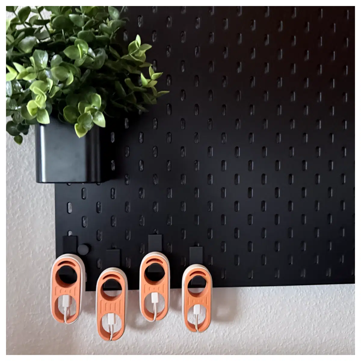 Skudis Cable Organizer Wall Mount Bracket Cable Management System Desktop Storage Box PC Cable Holder Cable Storage