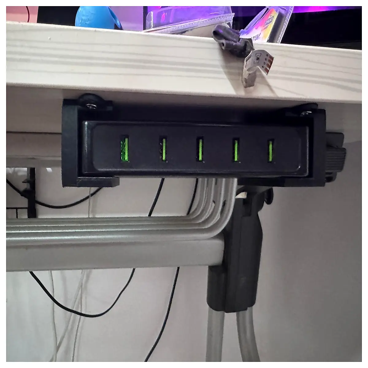 Desk Support Bracket Computer Desk Accessory Table Leg Support Office Desk Stabilizer Desktop Fixing Device Computer Desk Foot