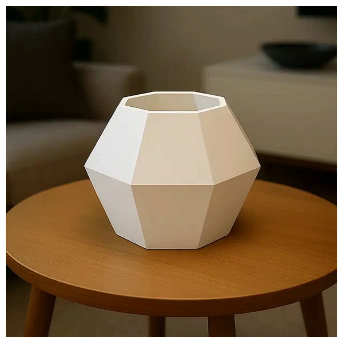 Octagon Floor Modern Geometric Design Bedroom Living Room Lighting Decorative
