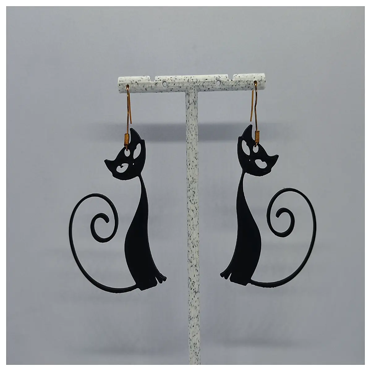 Midnight Eye Earrings Women s Style Evening Elegant Earring Black Decoration Fashion Accessories Design