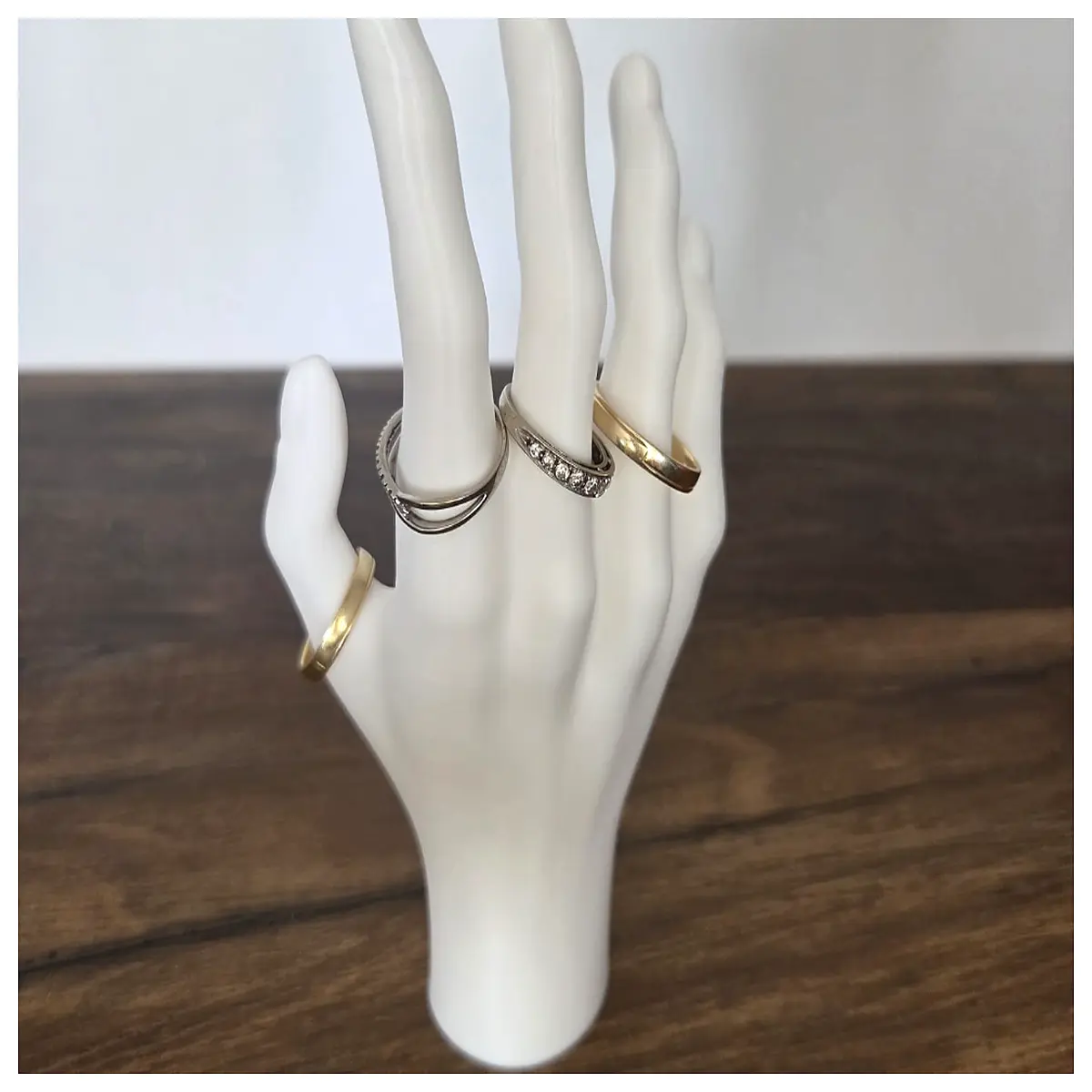 Ring Holder Jewelry Display Stand Ring Support Ring Showcase Jewelry Accessories Ring Collection Ring Placement