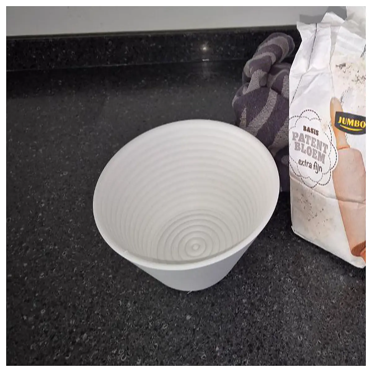 Round Sour Bread Woven Basket Baking Storage Container Kitchen Bread Basket Wicker Organizer Baking Supplies