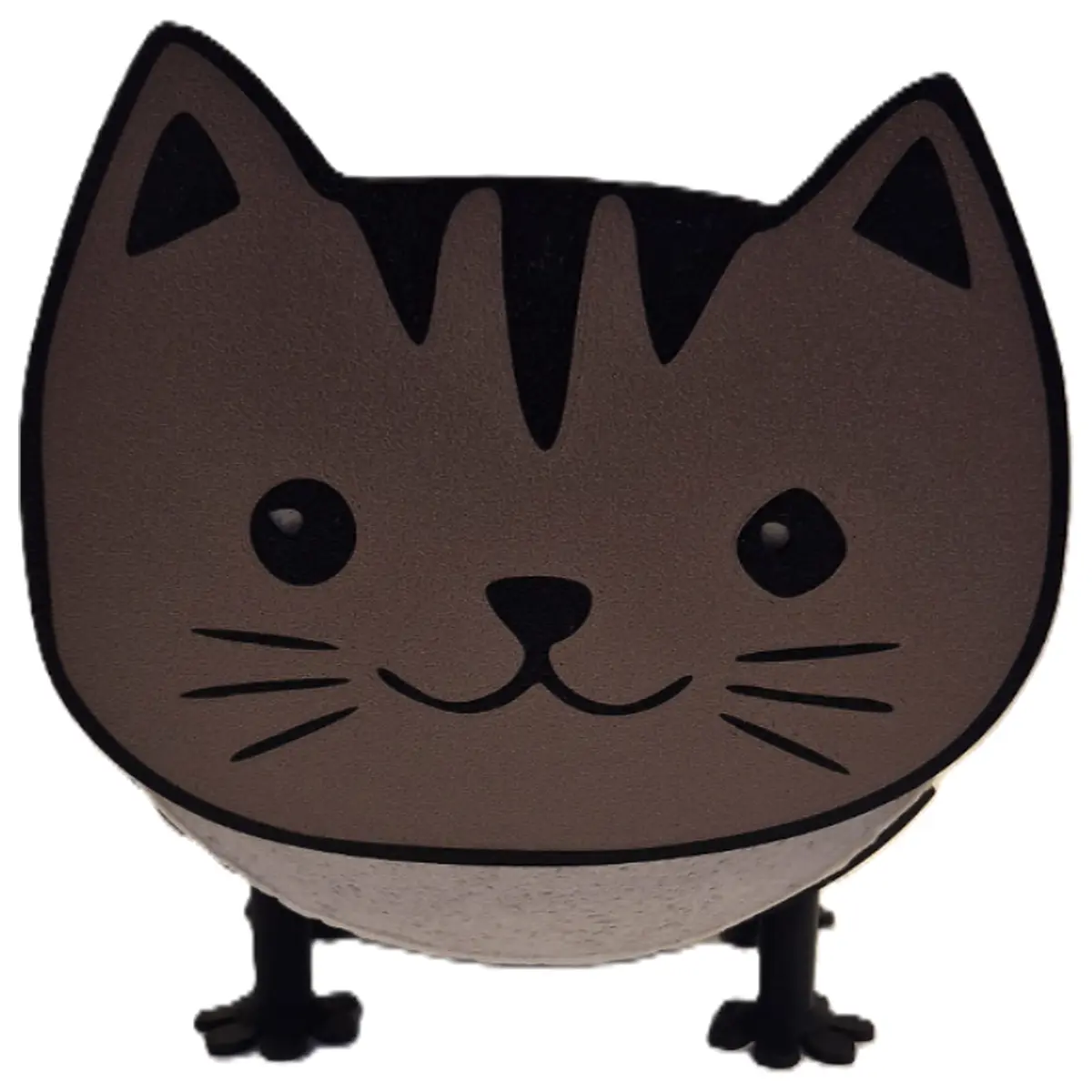 cute cat toilet paper holder wall mounted roll dispenser for bathroom decor