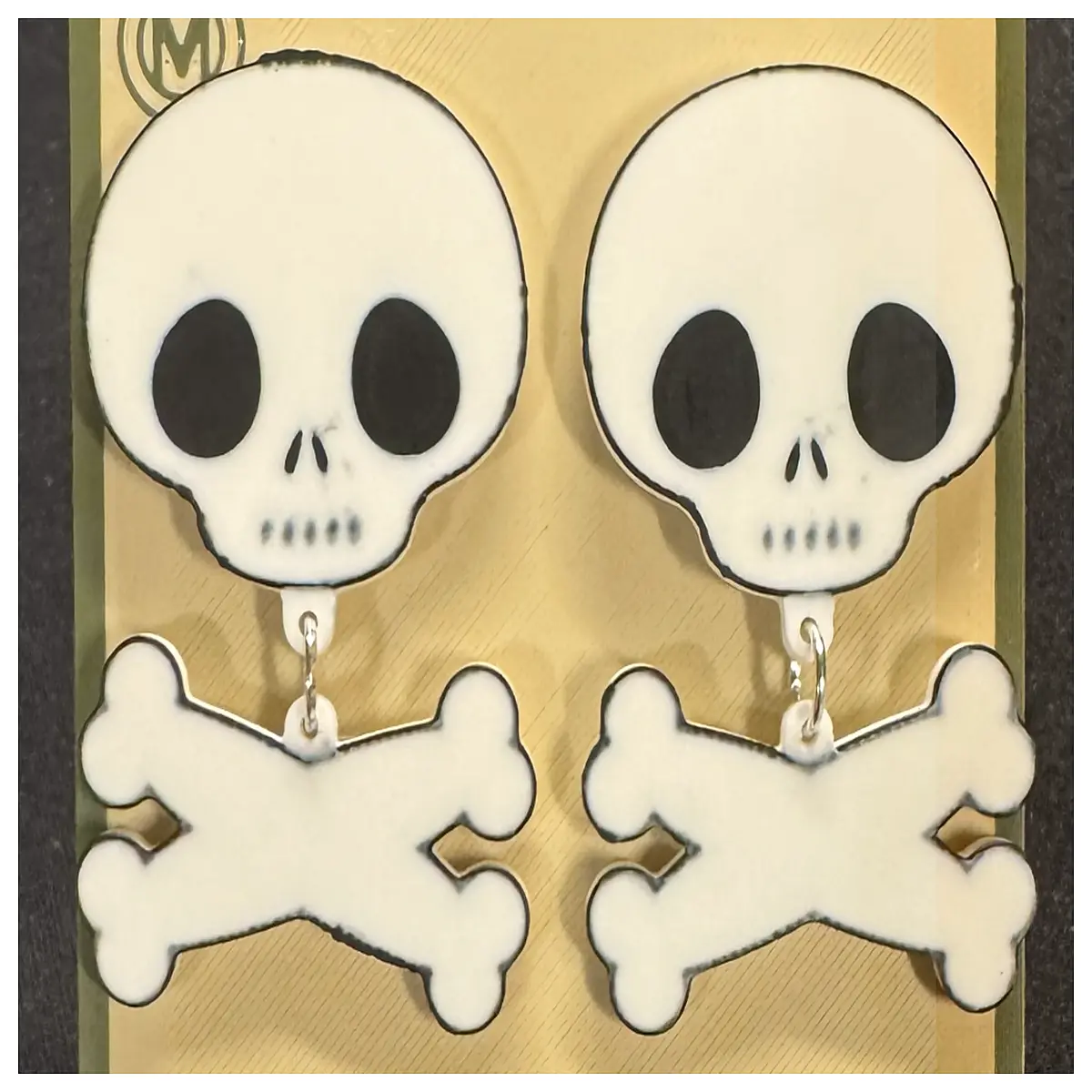 gothic skull jewelry punk rock bone necklace metal pendant for men women alternative style halloween costume accessory