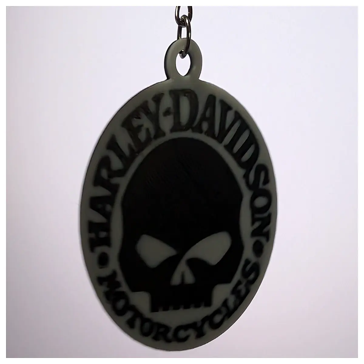 Davidson Key Chain Double Sided Motorcycle Keyring Accessory Car Decoration Parts