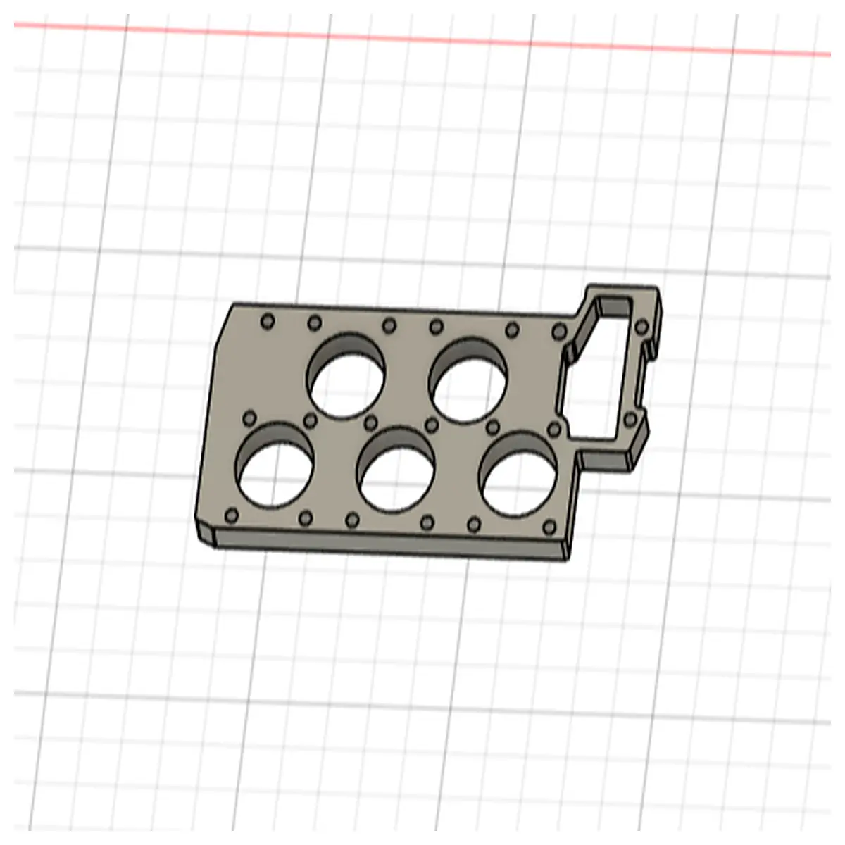 VR5 Engine Cylinder Head Gasket Keyring Repair Tool Auto Parts Cylinder Head Gasket VR5 Engine Parts Car Maintenance