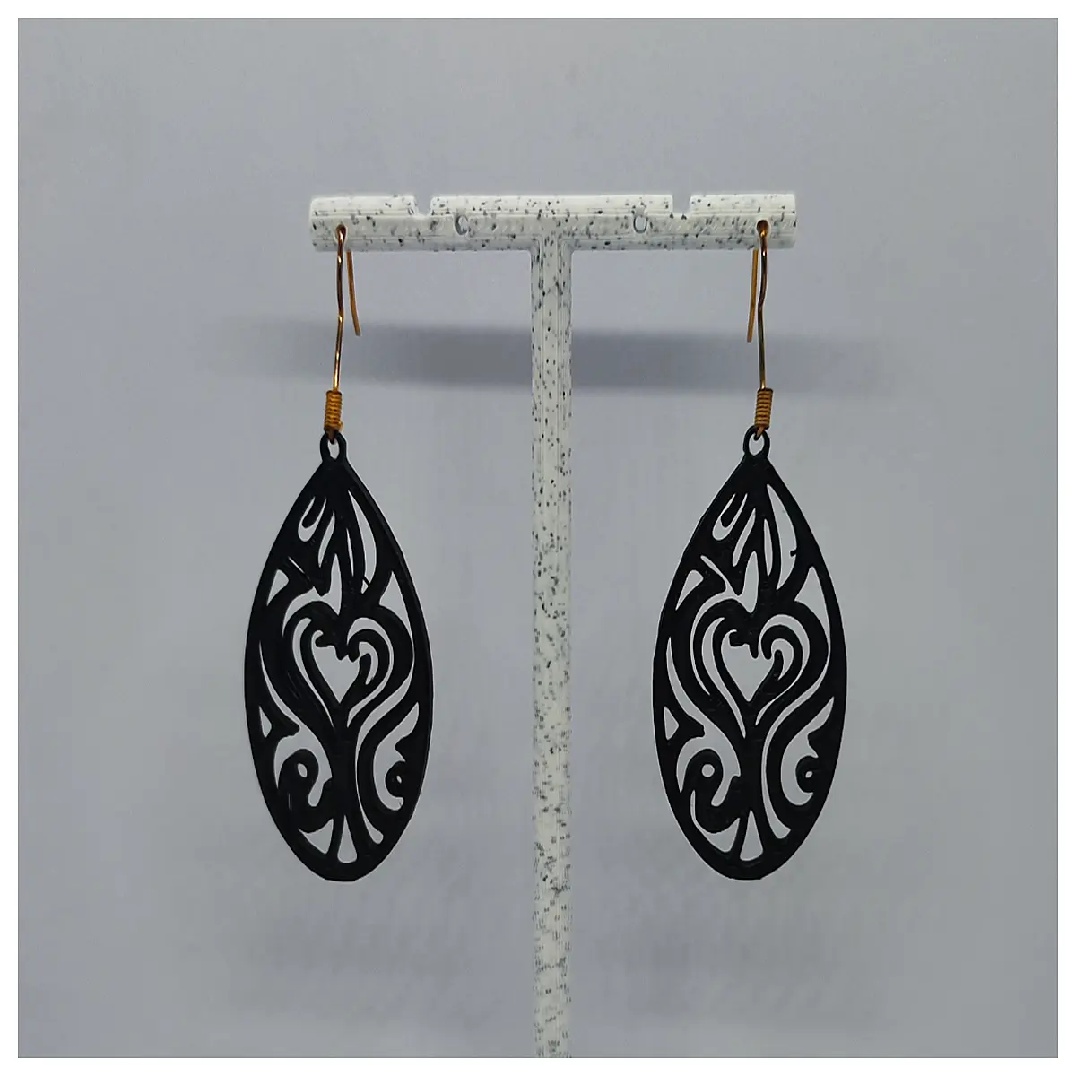 cute shaped drop earrings for women romantic love symbol jewelry silver gold plated dangle studs valentine s day her