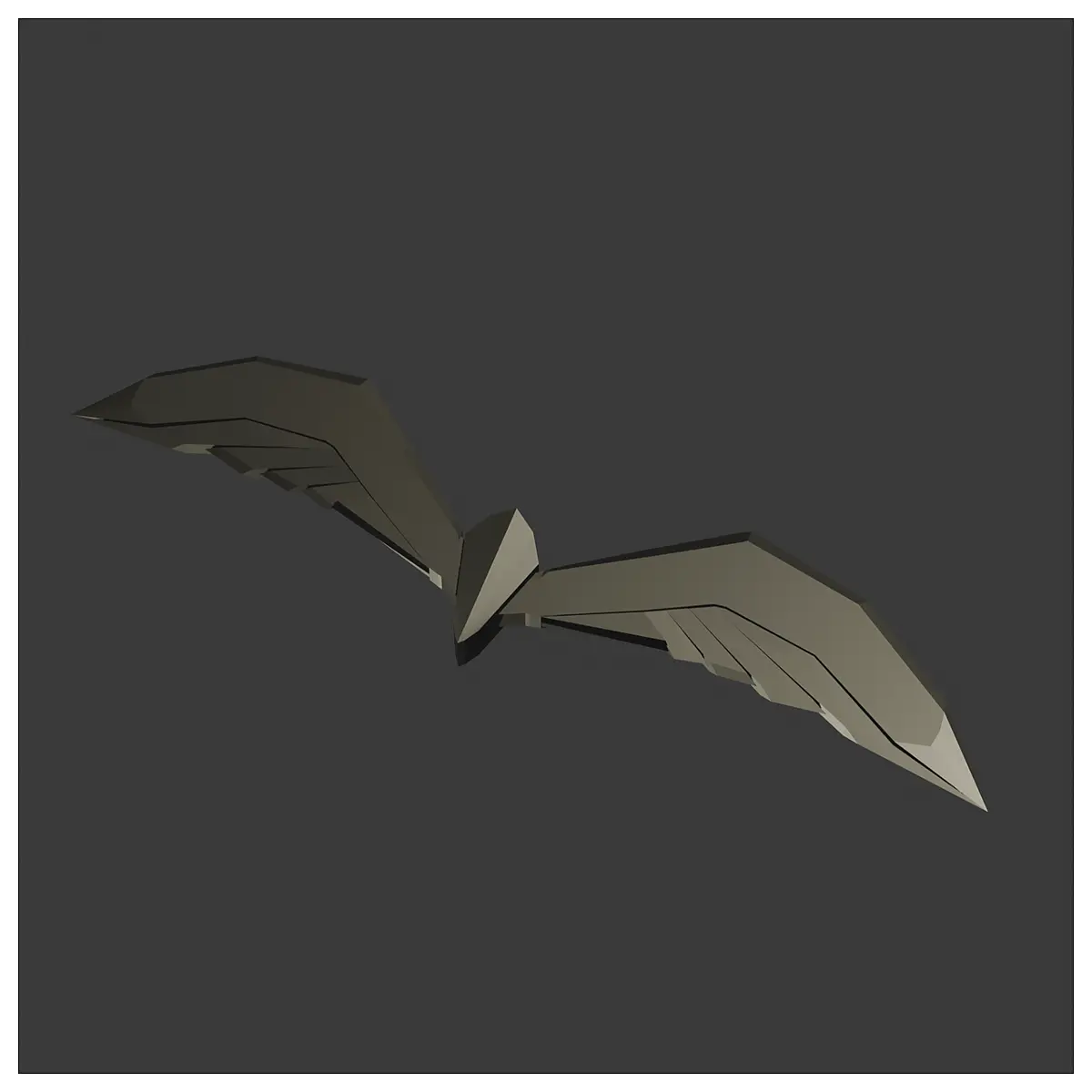 Foldable Akuma Robin Bird Darts for Action Figures Roleplay Outdoor Toys Kids Gift Collectible