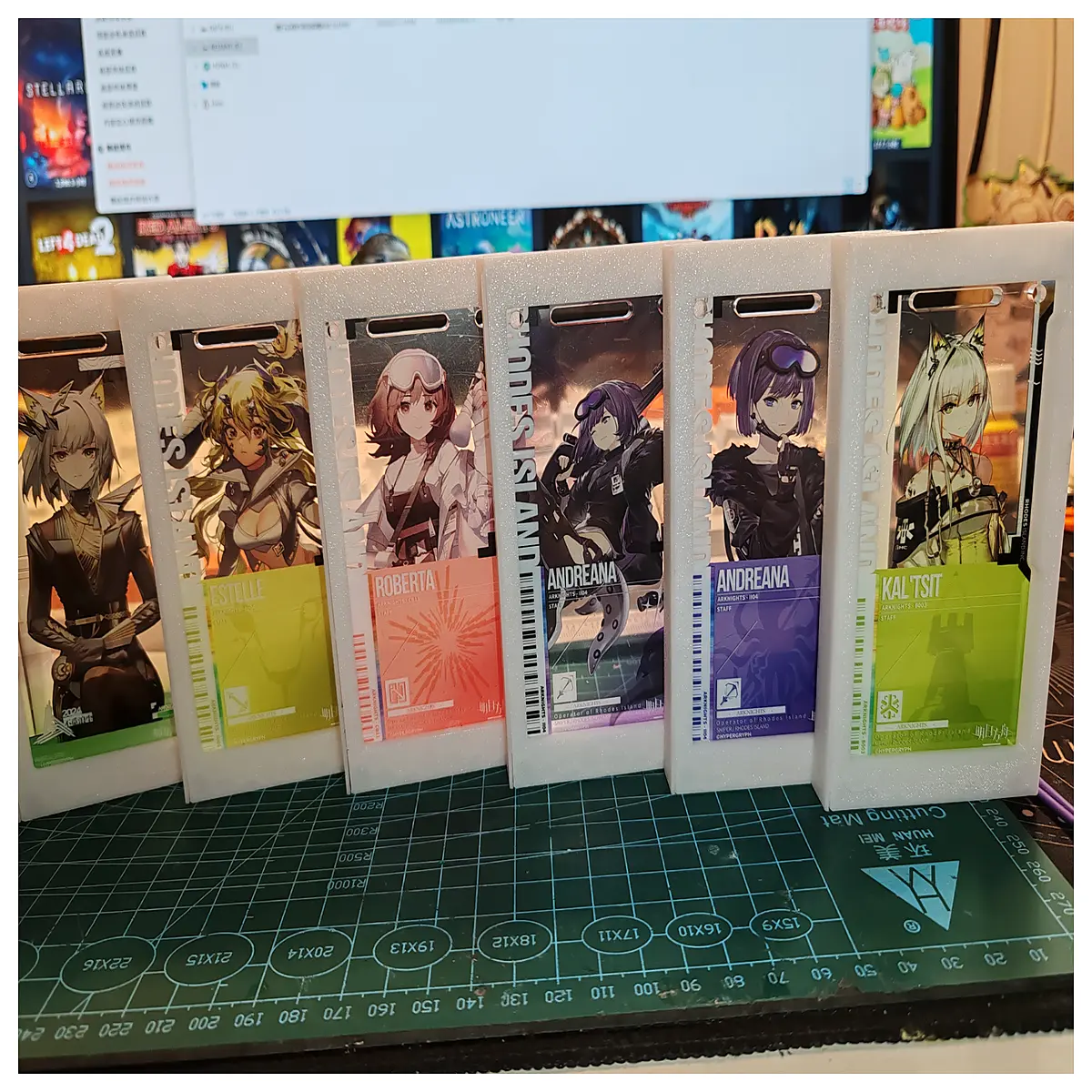 Arknights Pass Case Stackable Sliding Shell Phone Case Protective Cover Compatible All Models Phone Accessories