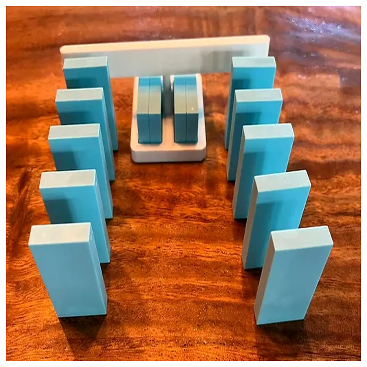 domino spinner holder for tabletop games party accessories