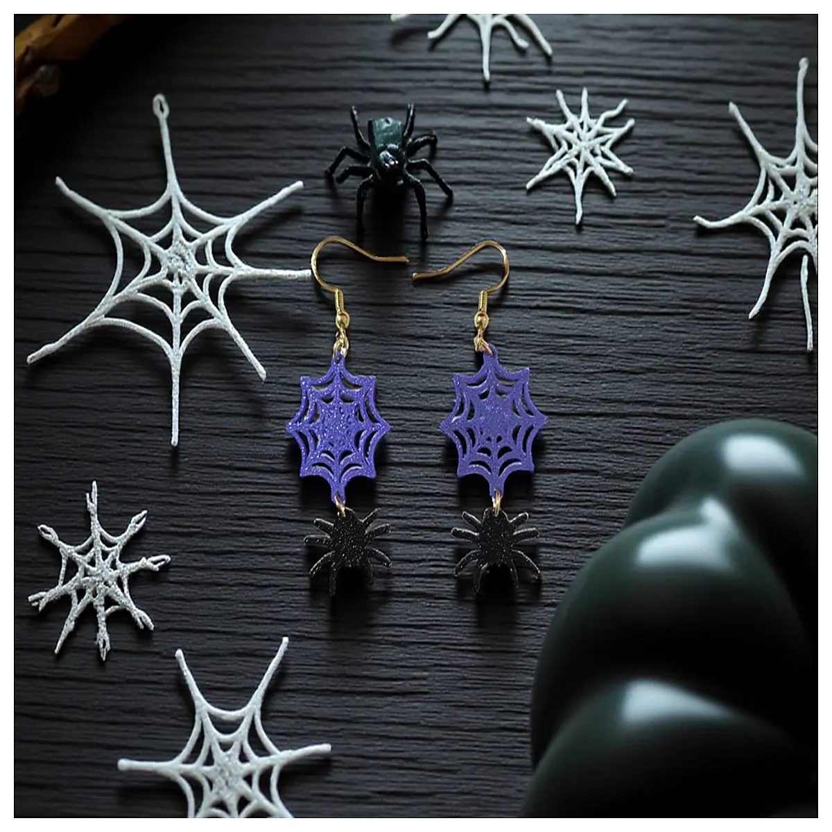 Spider Earrings Women s Spider Web Earrings Creative Spider Design Jewelry Dangle Earrings Gothic Spider Earrings Spider Themed Accessories
