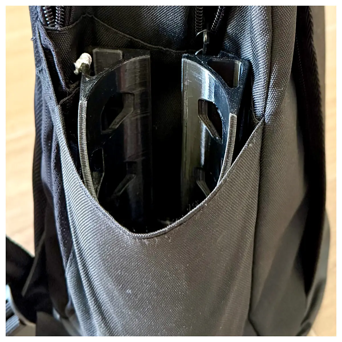 hiking backpack water bottle holder strap pouch canteen mesh pocket for camping