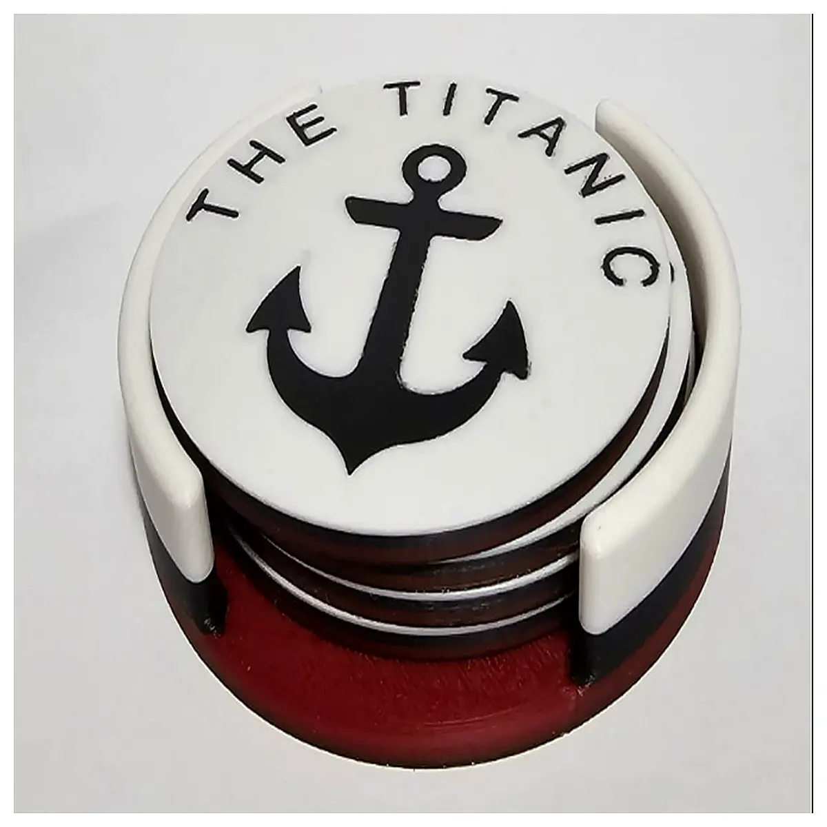 Titanic Ship Model Coasters Memorial Ocean Theme Table Decoration Party Supplies Gift