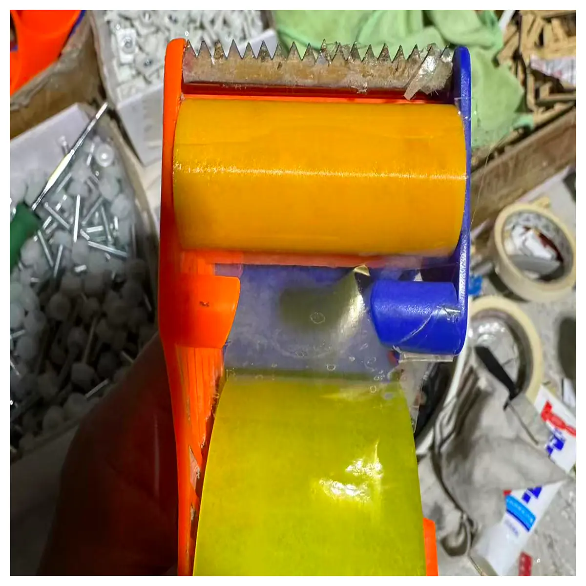 duty tape dispenser roller replacement wheel for packing machine cart
