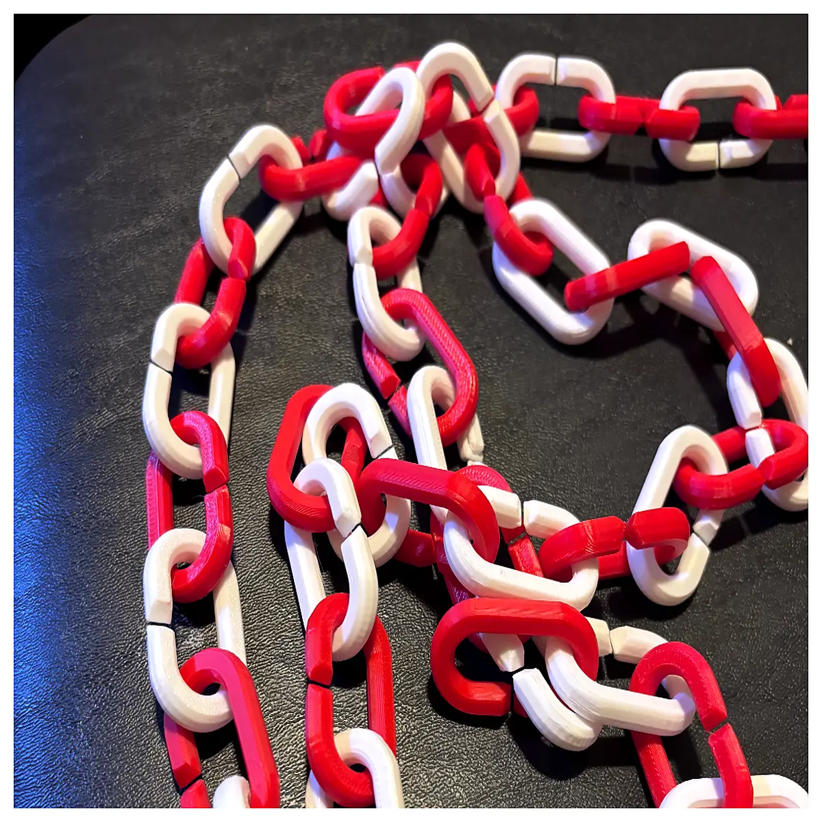Printable Chain Assembly Easy to Assemble Print Chain Parts Printer Chain Accessories Assembly Tools for 3D Printing