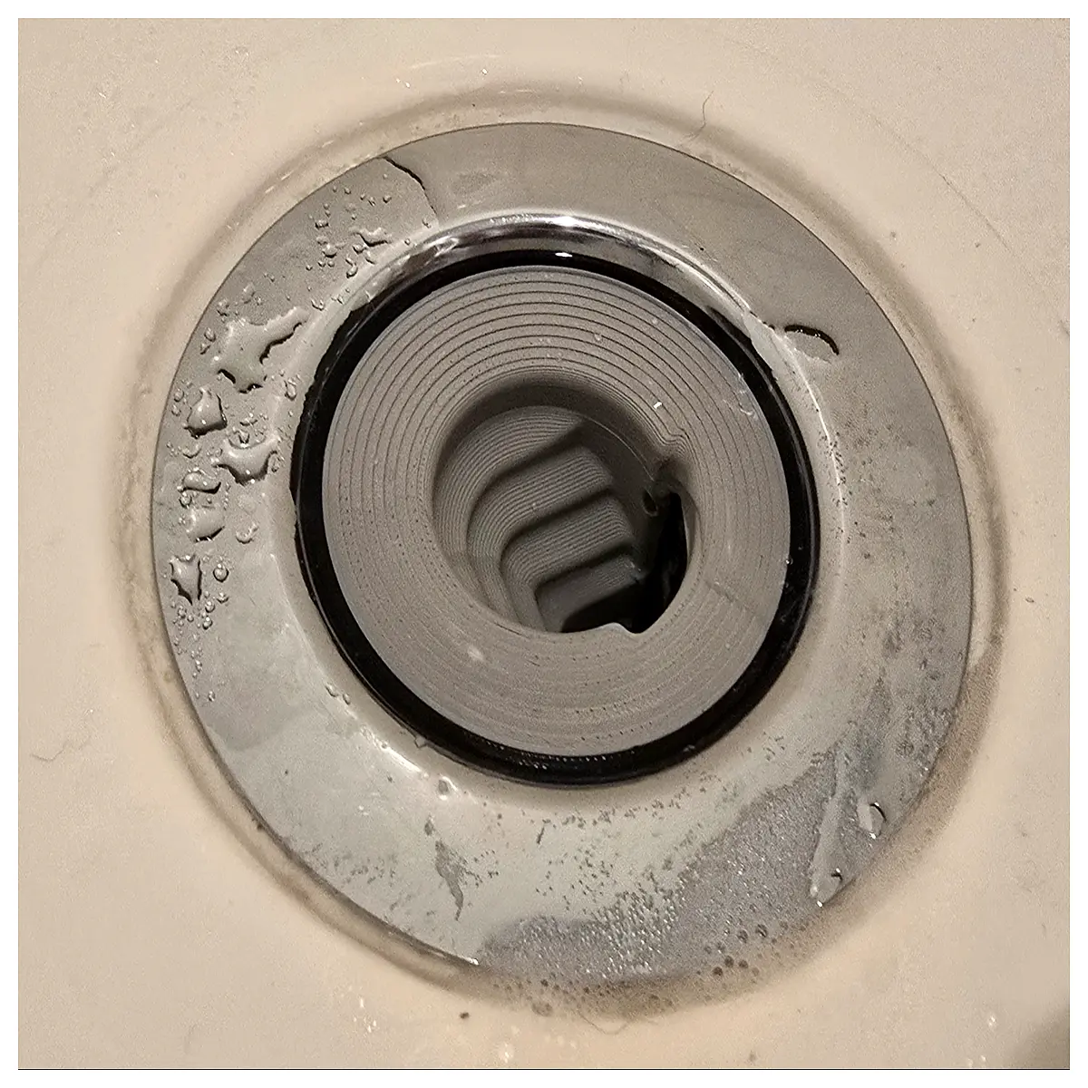 shower drain hair catcher filter insert clogs bathtub floor drain cover