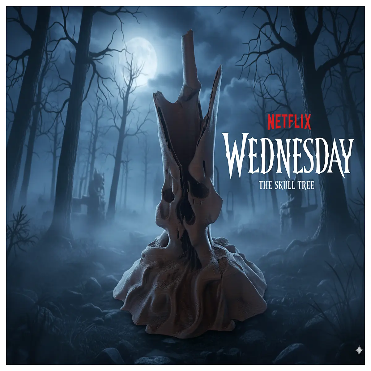 Skulls Tree Wednesday Anime DVD Collection Bone Character Animation Film Disc Collection Patch Repair