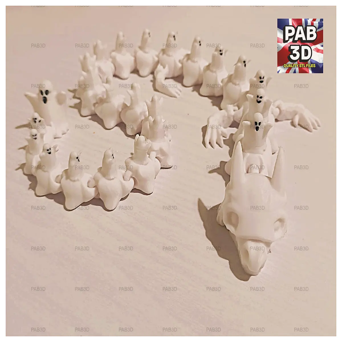 Articulated Ghost Dragon Toy Kids Joint Model Dinosaur Model Joint Dinosaur Children s Collectible Toy