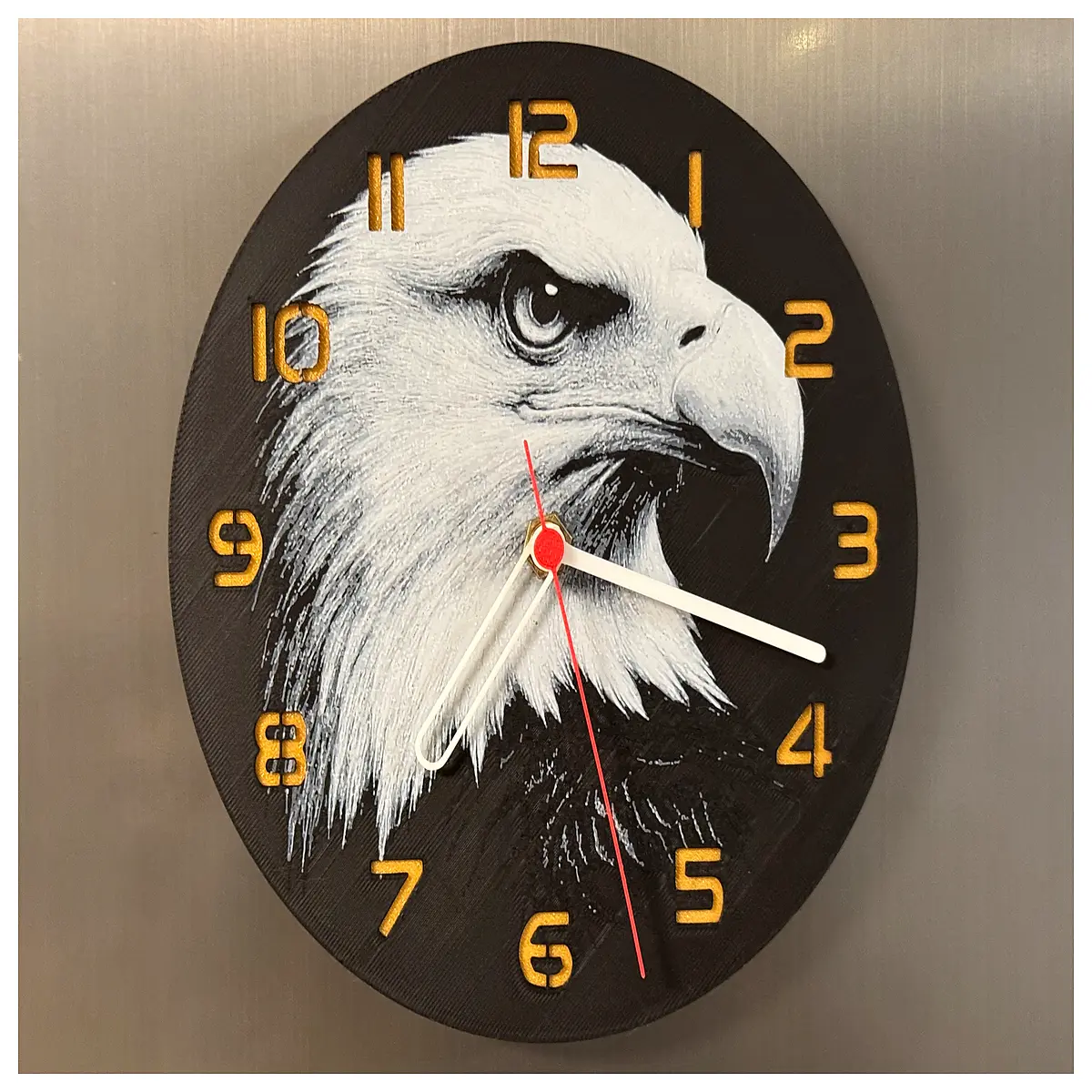 vintage wall clock design large decorative wall timepiece for living room rustic wooden clock home decor accent piece